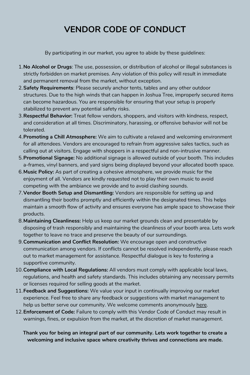 JTTP Marketplace Weekend 1: Nov. 1st + 2nd available in Joshua Tree at JT Trading Post