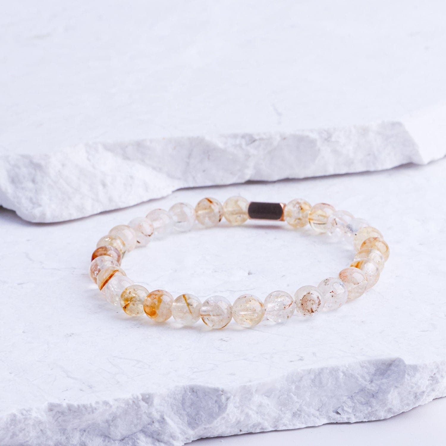 JTTP Products Earth Stone Bracelet: Citrine available in Joshua Tree at JT Trading Post