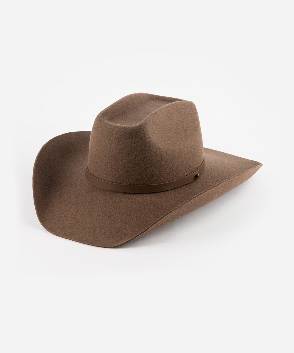 JTTP Products GIGI PIP - Shane Brick Top Western Hat | Chocolate available in Joshua Tree at JT Trading Post
