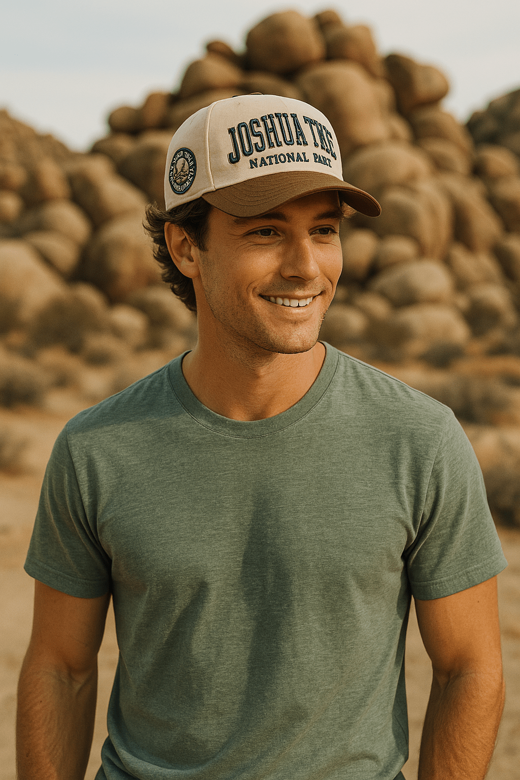 JTTP Products Joshua Tree NP Stitched Trucker available in Joshua Tree at JT Trading Post