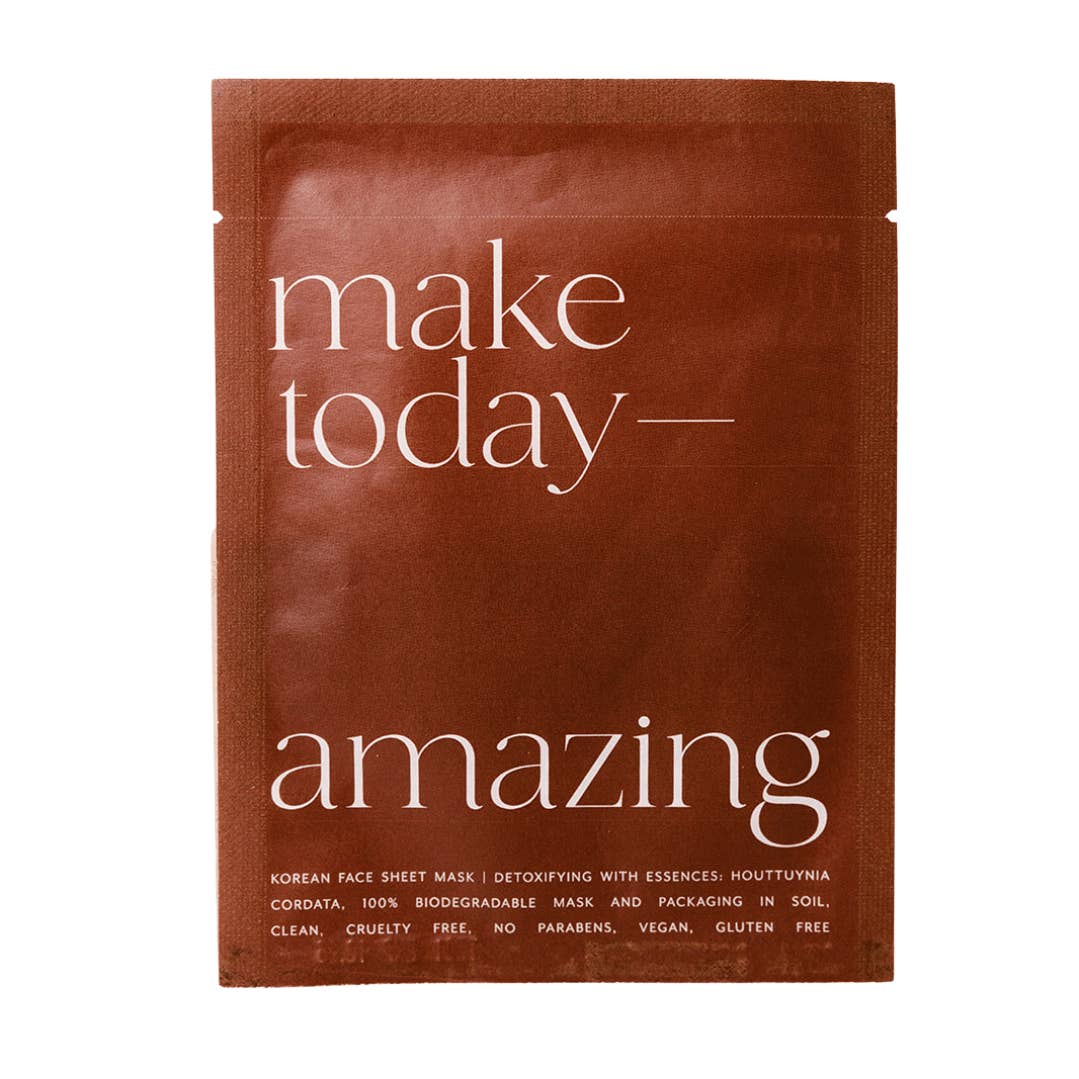 JTTP Products Korean Sheet Mask - Make Today Amazing available in Joshua Tree at JT Trading Post
