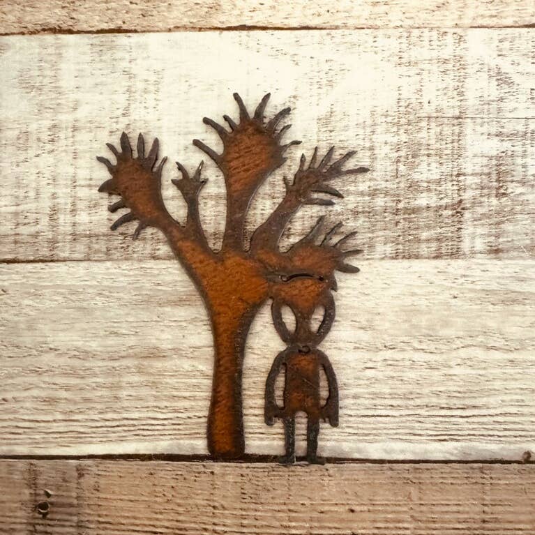 JTTP Products Metal Joshua Tree and Alien Magnet available in Joshua Tree at JT Trading Post