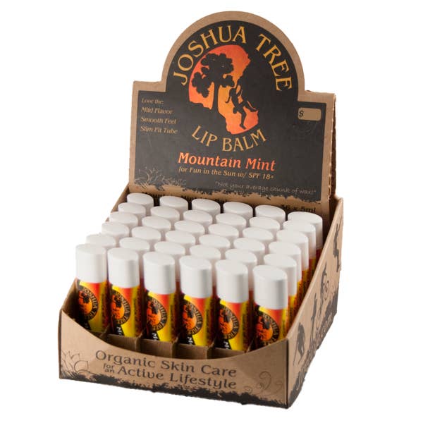 JTTP Products Mountain Mint SPF15 Lip Balm available in Joshua Tree at JT Trading Post