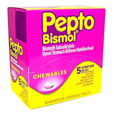 JTTP Products Pepto Bismol Chewables, Digestive Relief available in Joshua Tree at JT Trading Post