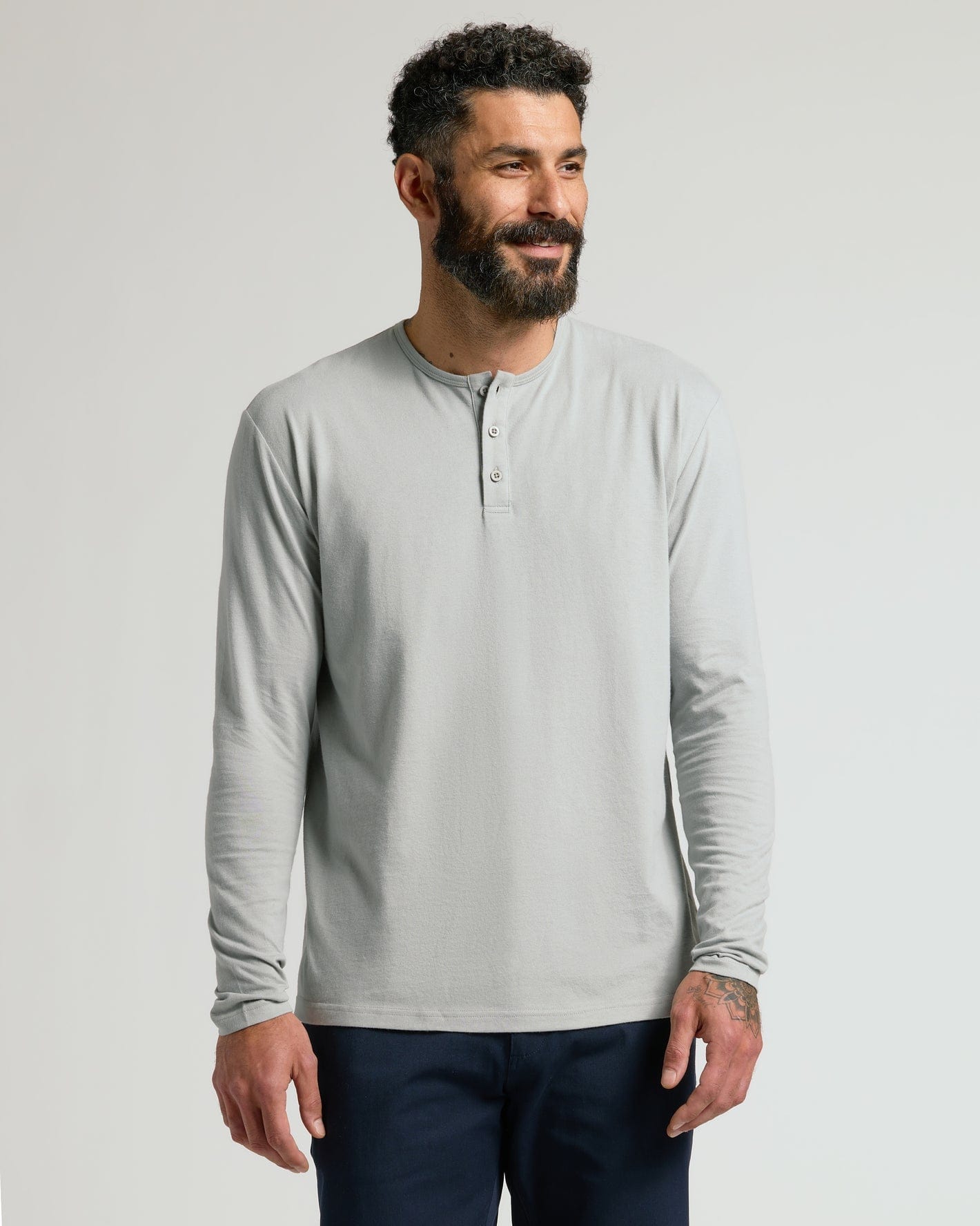 JTTP Products Long Sleeve Henley available in Joshua Tree at JT Trading Post