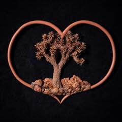 Linda Shrader Joshua Tree Forever Sculpture W-073H available in Joshua Tree at JT Trading Post