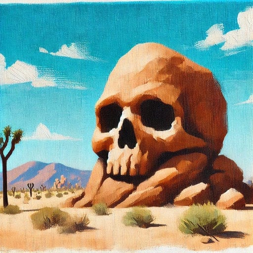 Pretty Palette Party Paint Kit - Skull Rock available in Joshua Tree at JT Trading Post