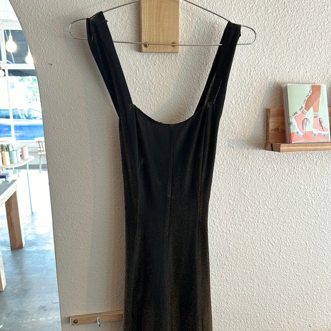 Venus Of The Desert VTG USA All That Jazz Gold Dress available in Joshua Tree at JT Trading Post