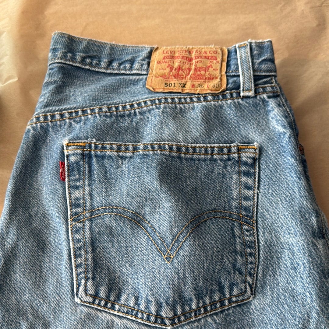 Venus Of The Desert Y2K Levis 501XX Denim available in Joshua Tree at JT Trading Post