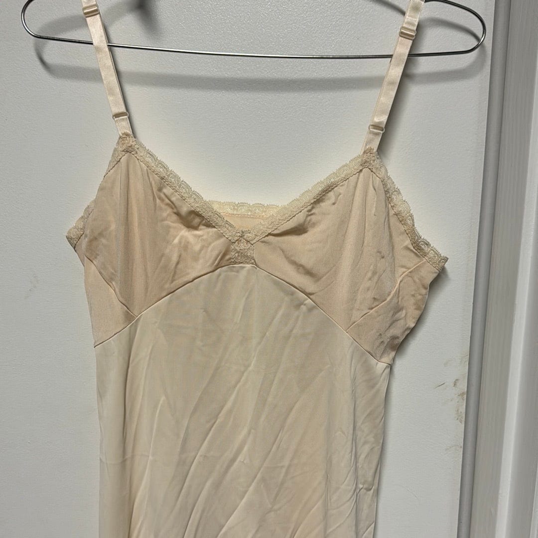 Venus Of The Desert VTG USA Shadowline Crm Slip Dress available in Joshua Tree at JT Trading Post