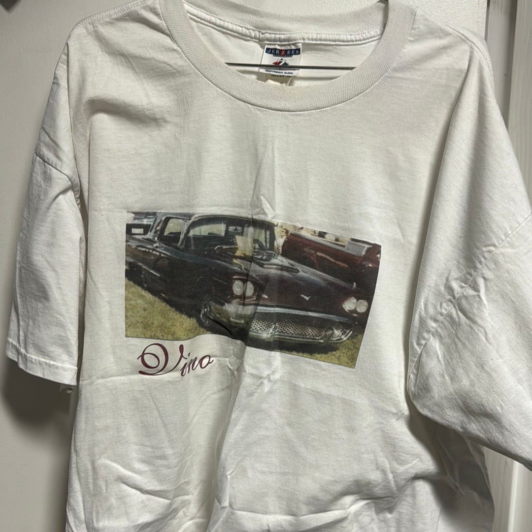 Venus Of The Desert VTG Vino Car Tee available in Joshua Tree at JT Trading Post
