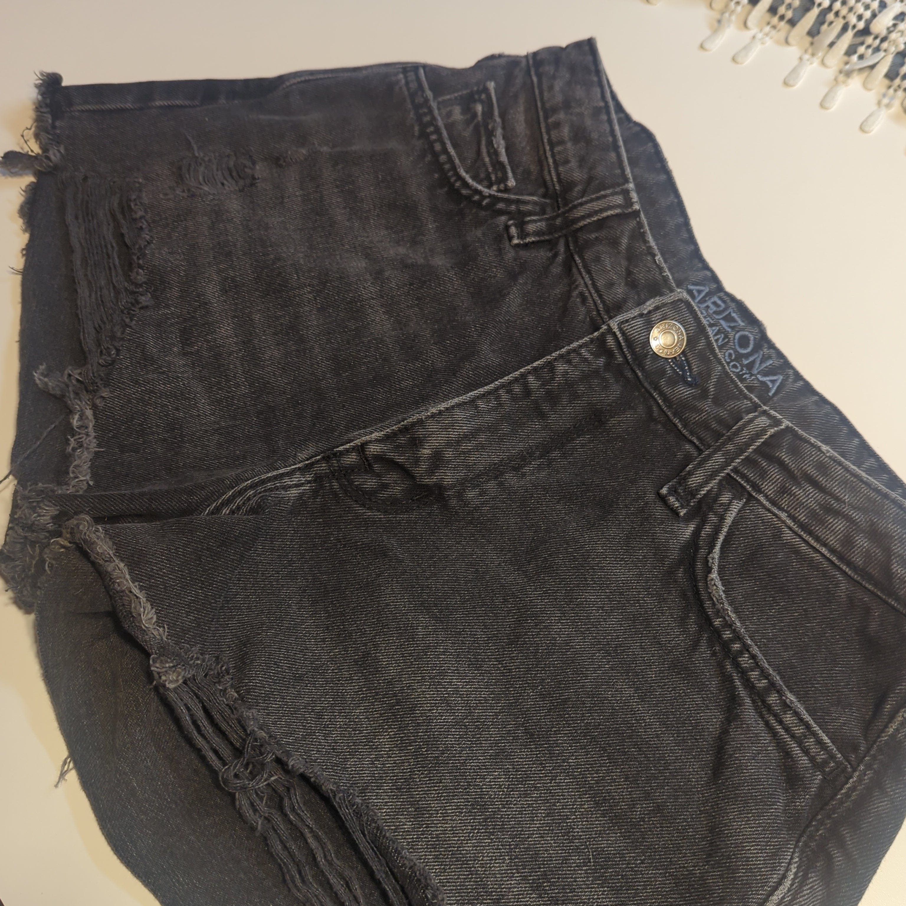 Venus Of The Desert Arizona BLK Cutoff Short available in Joshua Tree at JT Trading Post