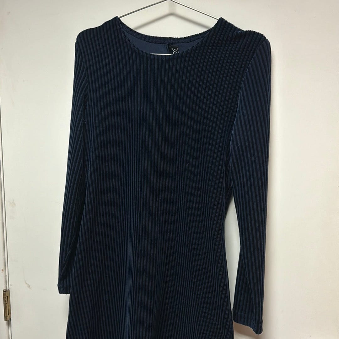 Venus Of The Desert VTG All That Jazz Navy Bodycon Dress available in Joshua Tree at JT Trading Post