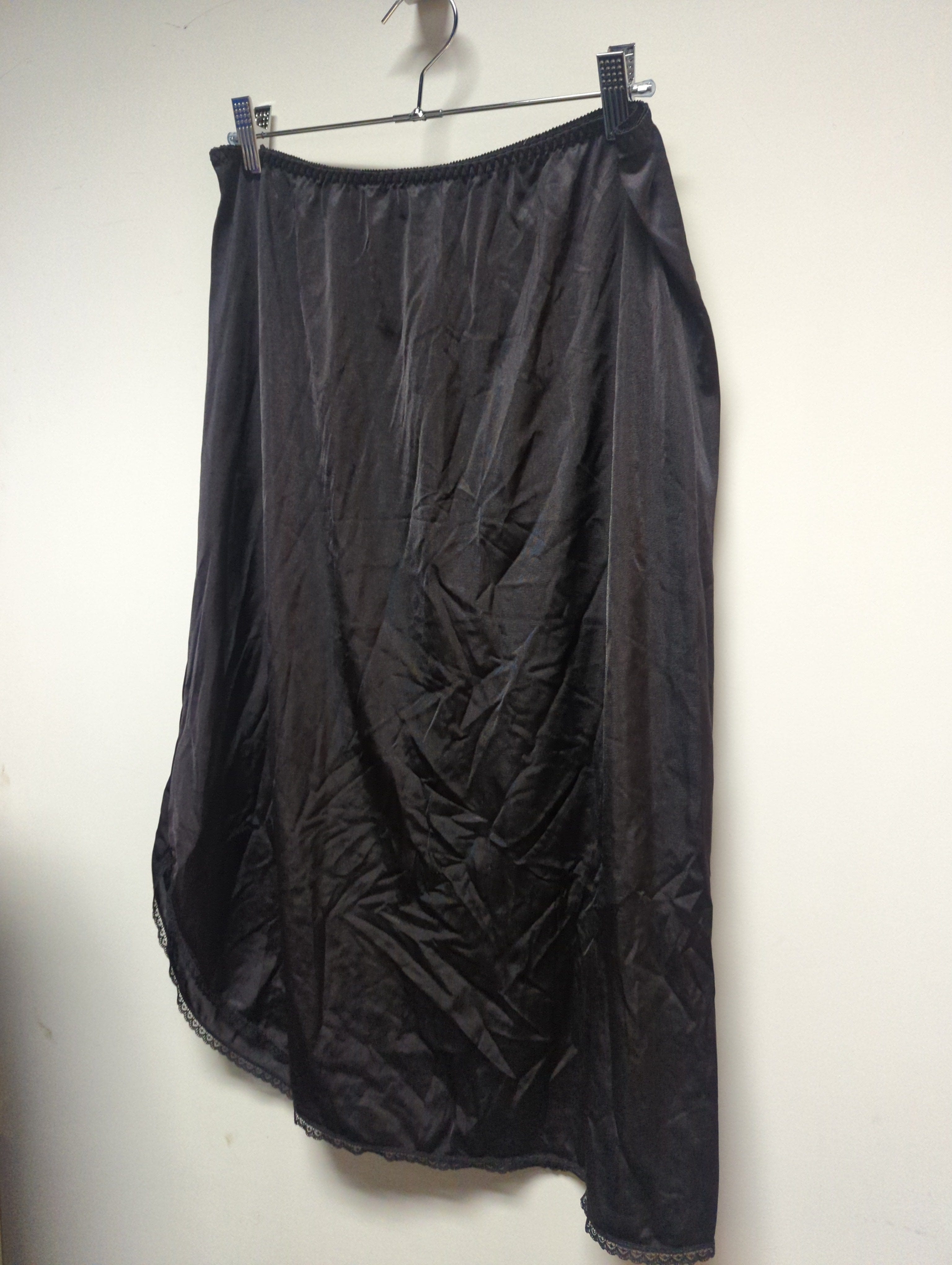 Venus Of The Desert VTG Black Midi Slip Skirt available in Joshua Tree at JT Trading Post