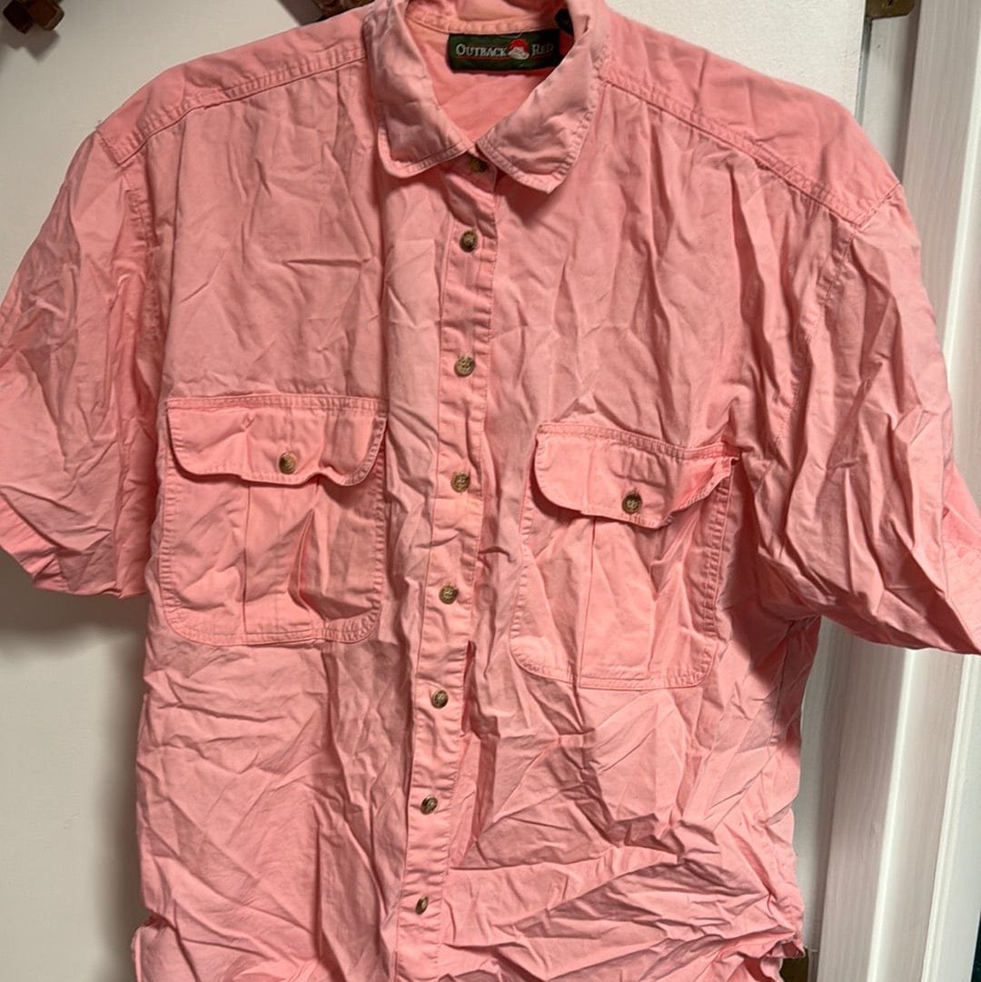 Venus Of The Desert VTG Outback Red Pink Cotton SS available in Joshua Tree at JT Trading Post