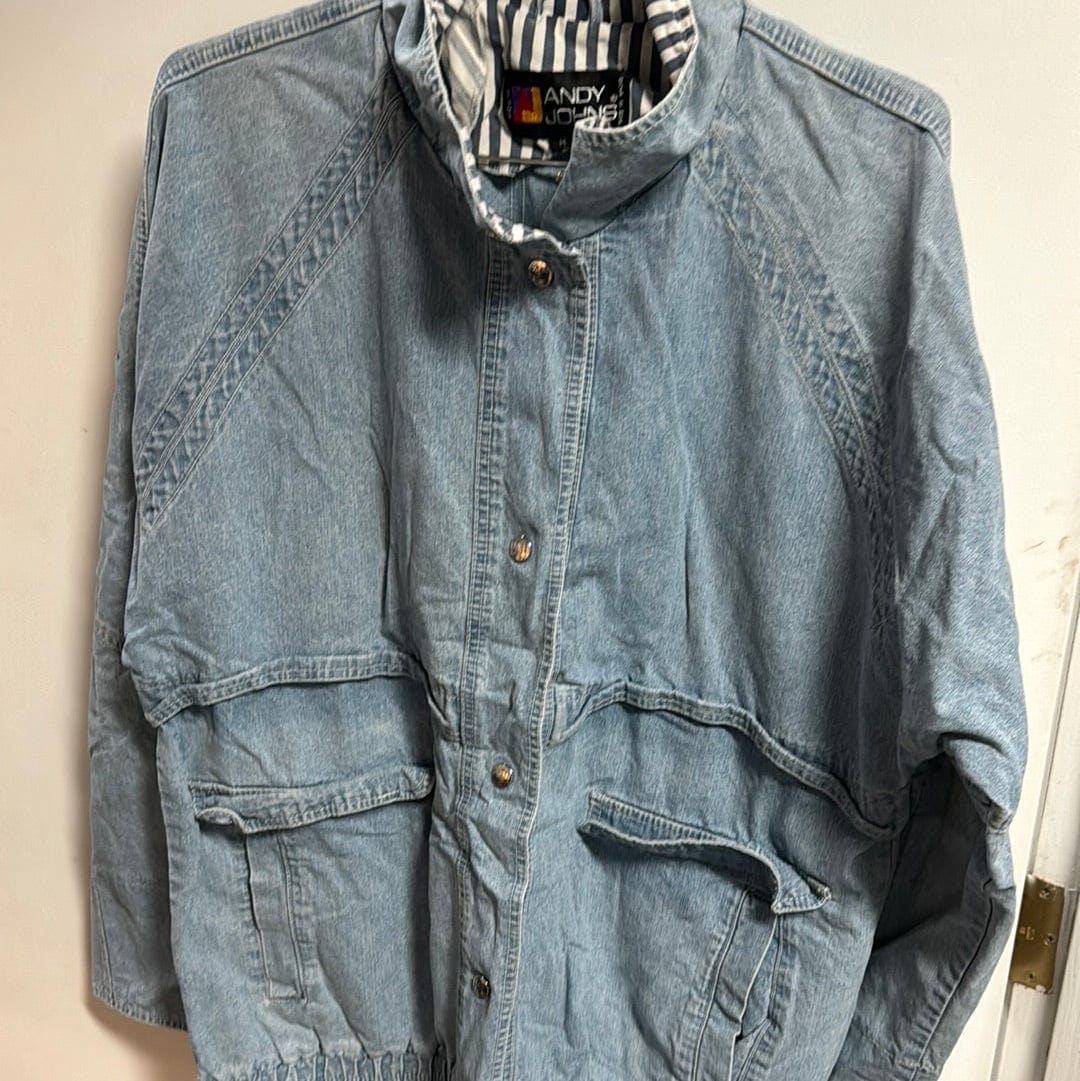 Venus Of The Desert VTG Andy Johns Cotton Denim Jacket available in Joshua Tree at JT Trading Post