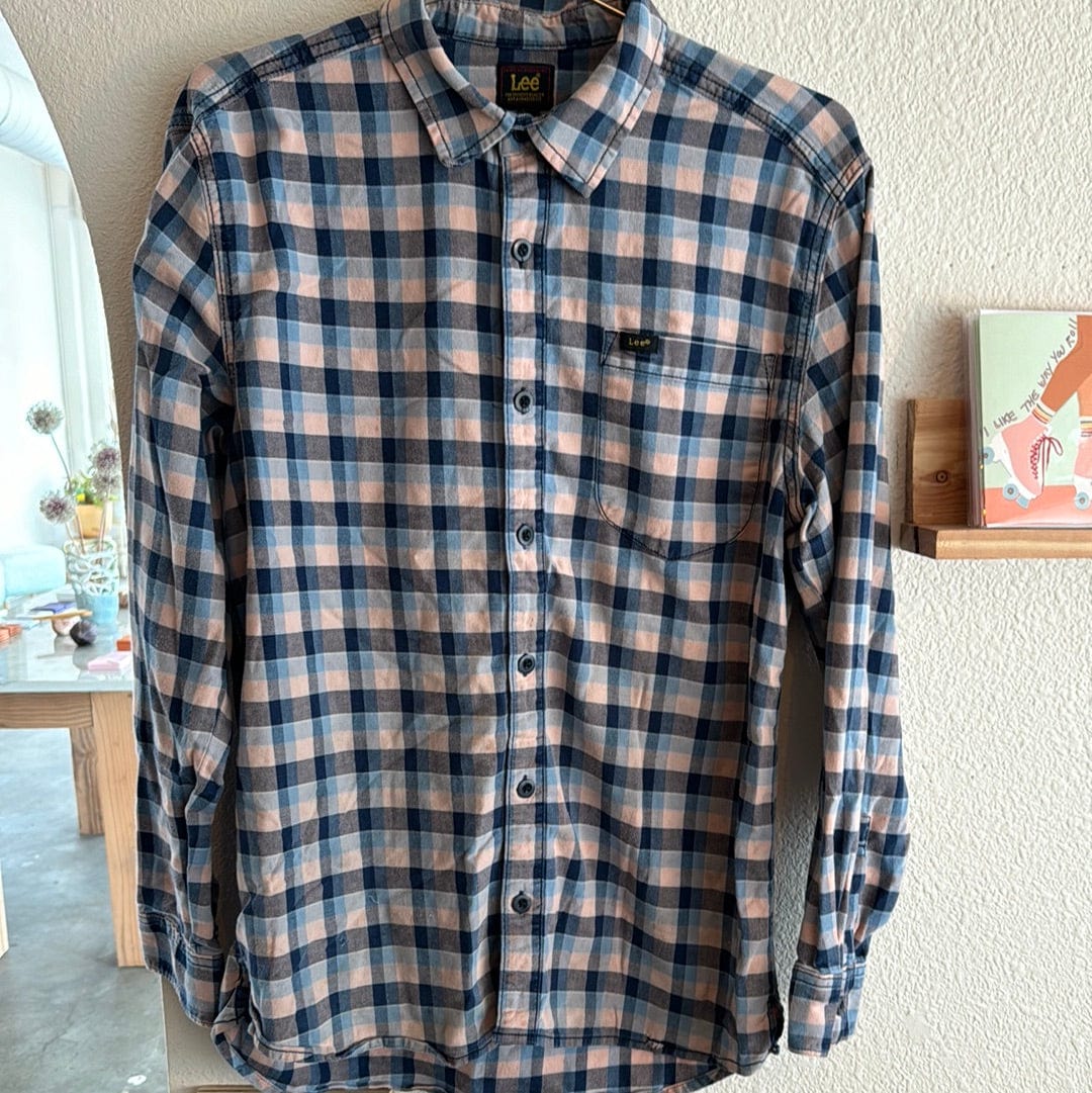 Venus Of The Desert VTG Lee Plaid Flannel available in Joshua Tree at JT Trading Post