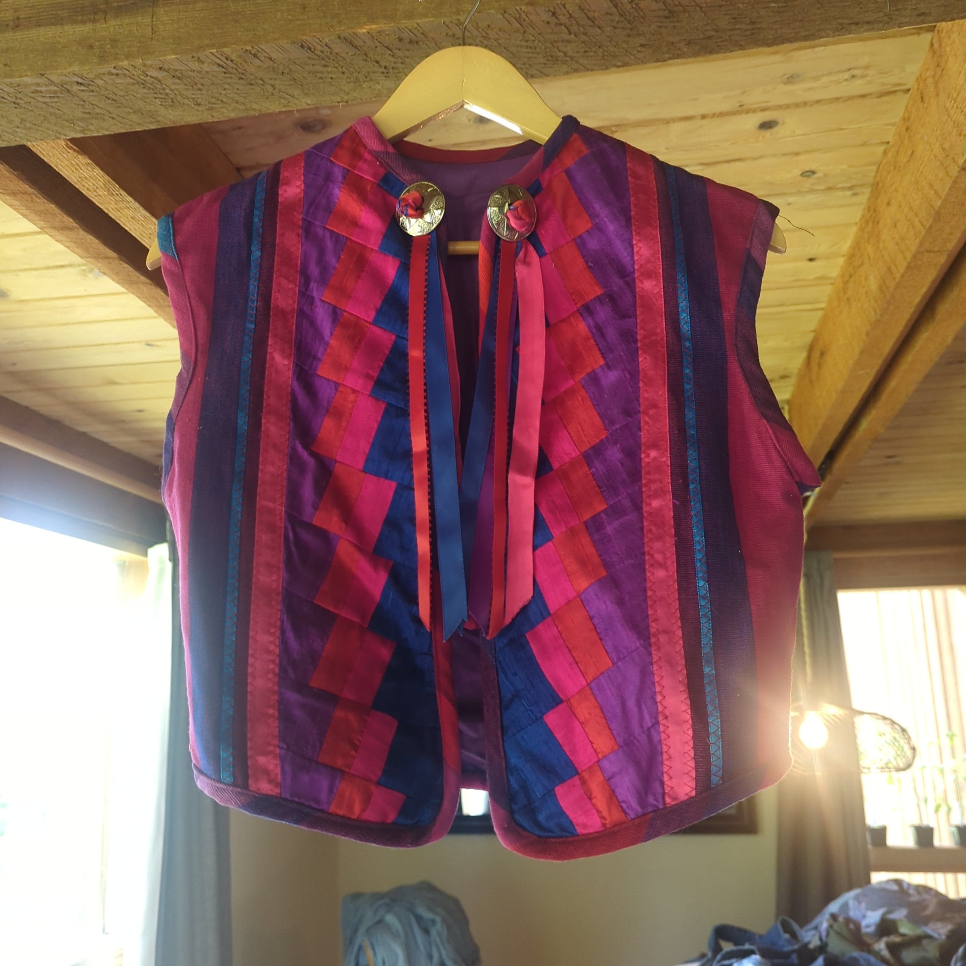 Venus Of The Desert Pink Art Vest available in Joshua Tree at JT Trading Post