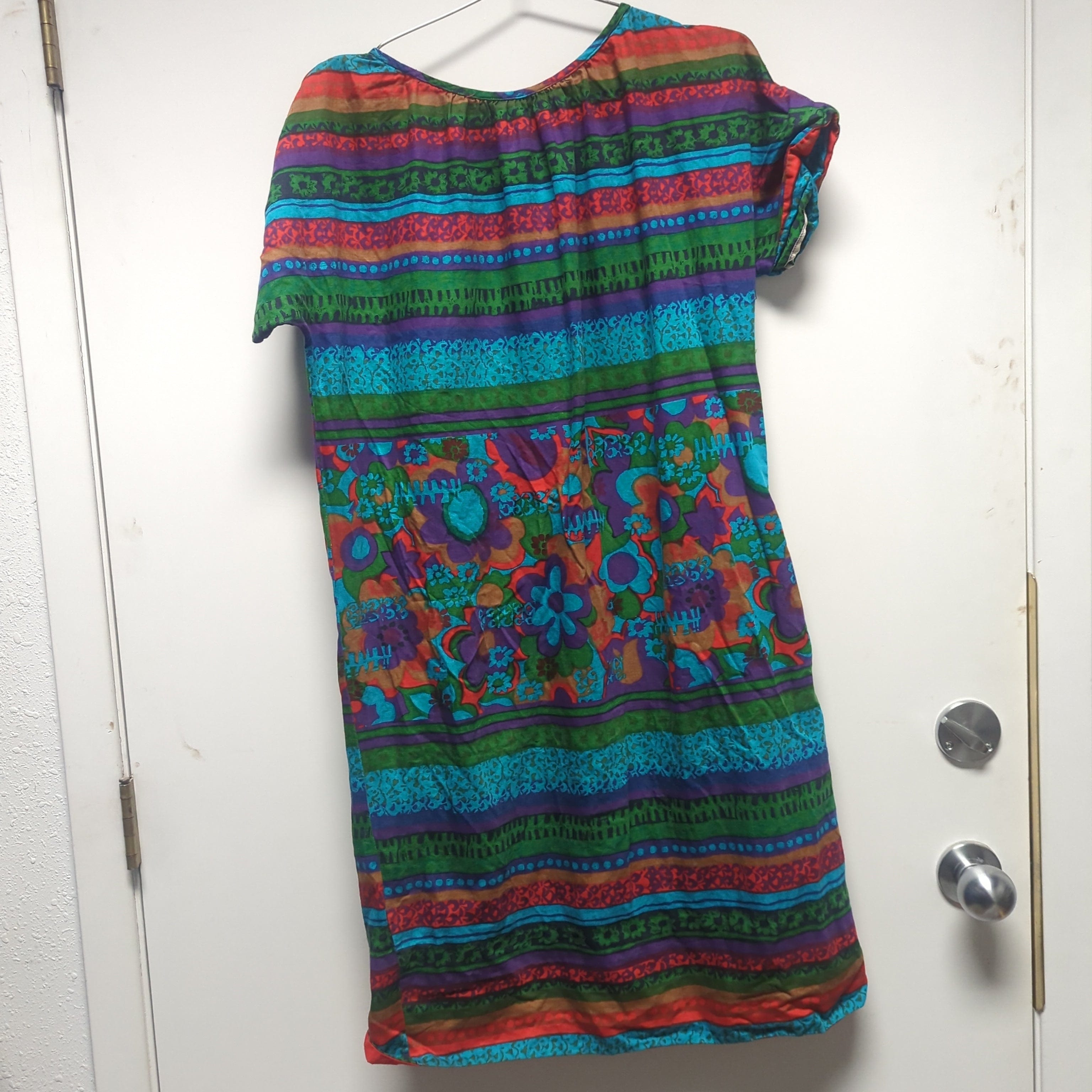Venus Of The Desert VTG Striped Muumuu available in Joshua Tree at JT Trading Post