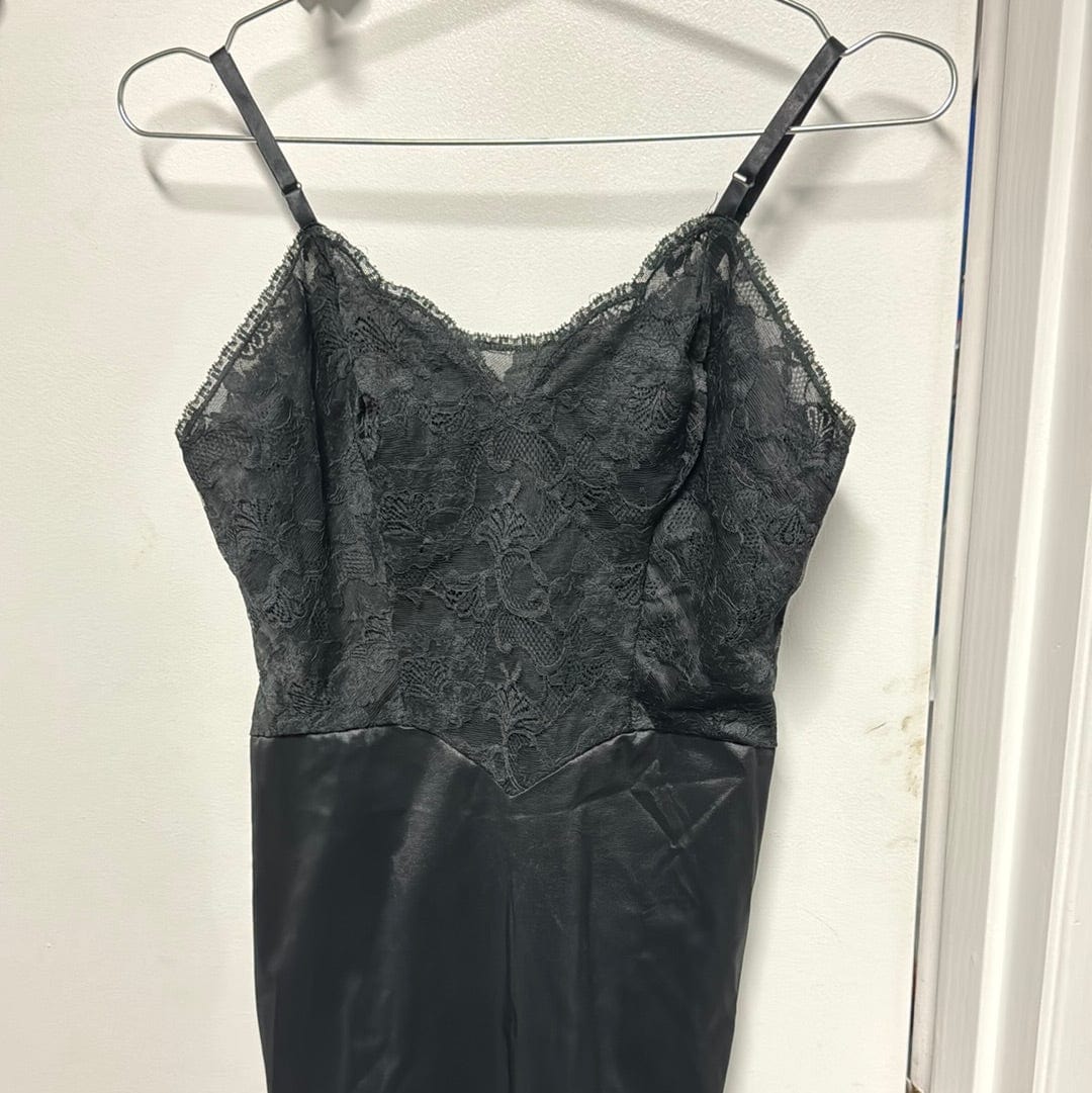 Venus Of The Desert VTG USA Vanity Fair Lacy Blk Dress available in Joshua Tree at JT Trading Post