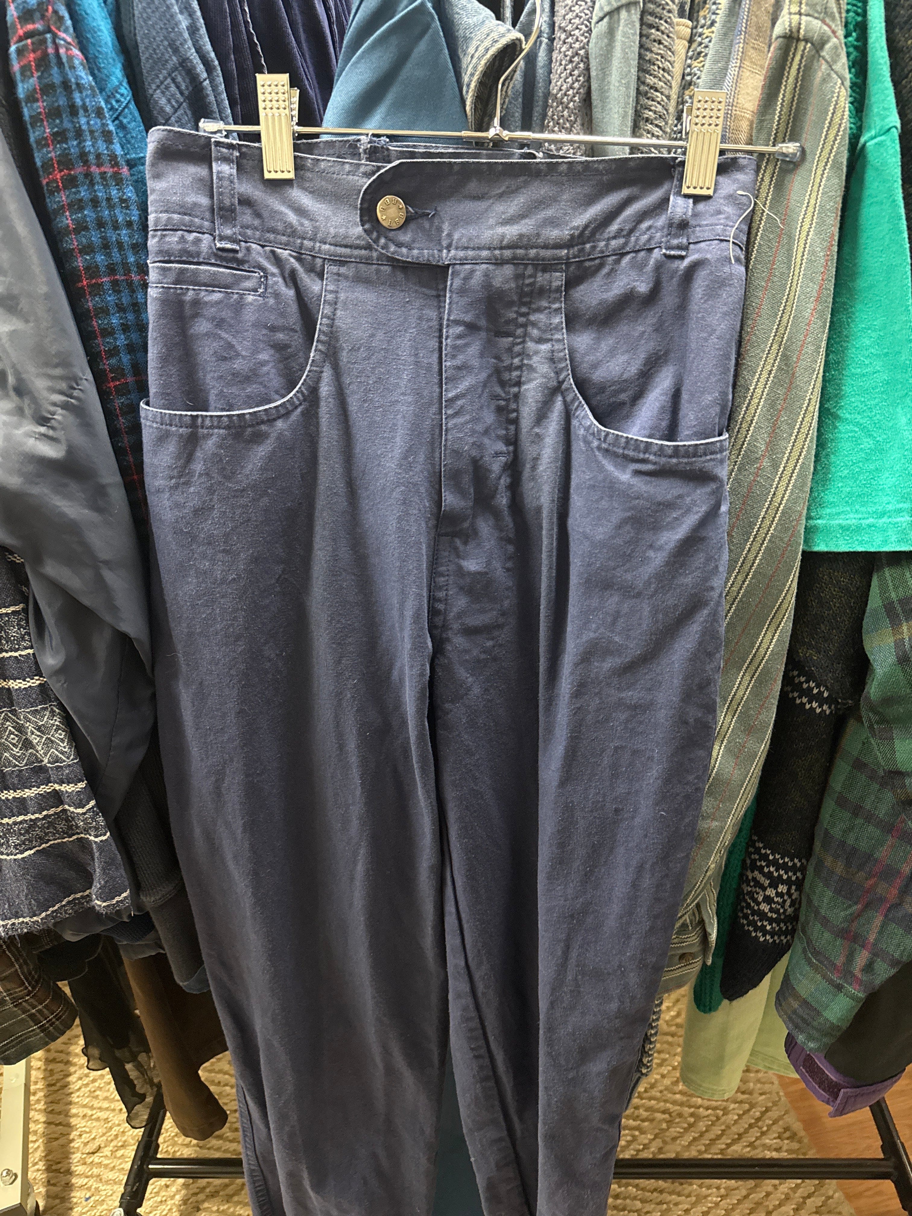 Venus Of The Desert VTG David Orkney Navy Pants available in Joshua Tree at JT Trading Post