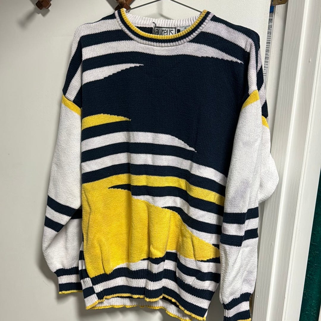 Venus Of The Desert VTG aureus Cotton Stripy Sweater available in Joshua Tree at JT Trading Post