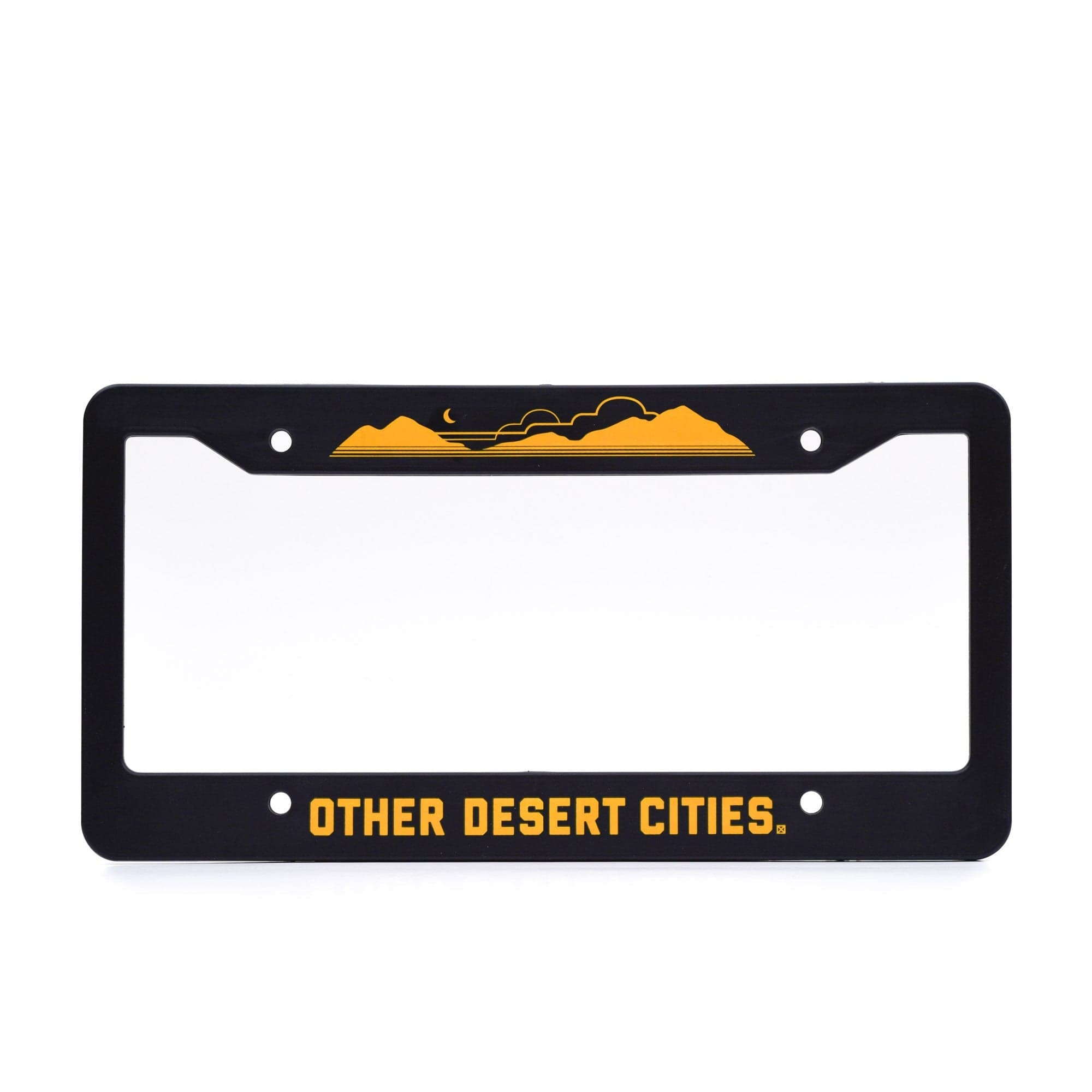 VERY VERY OTHER DESERT CITIES License Plate Frame available in Joshua Tree at JT Trading Post