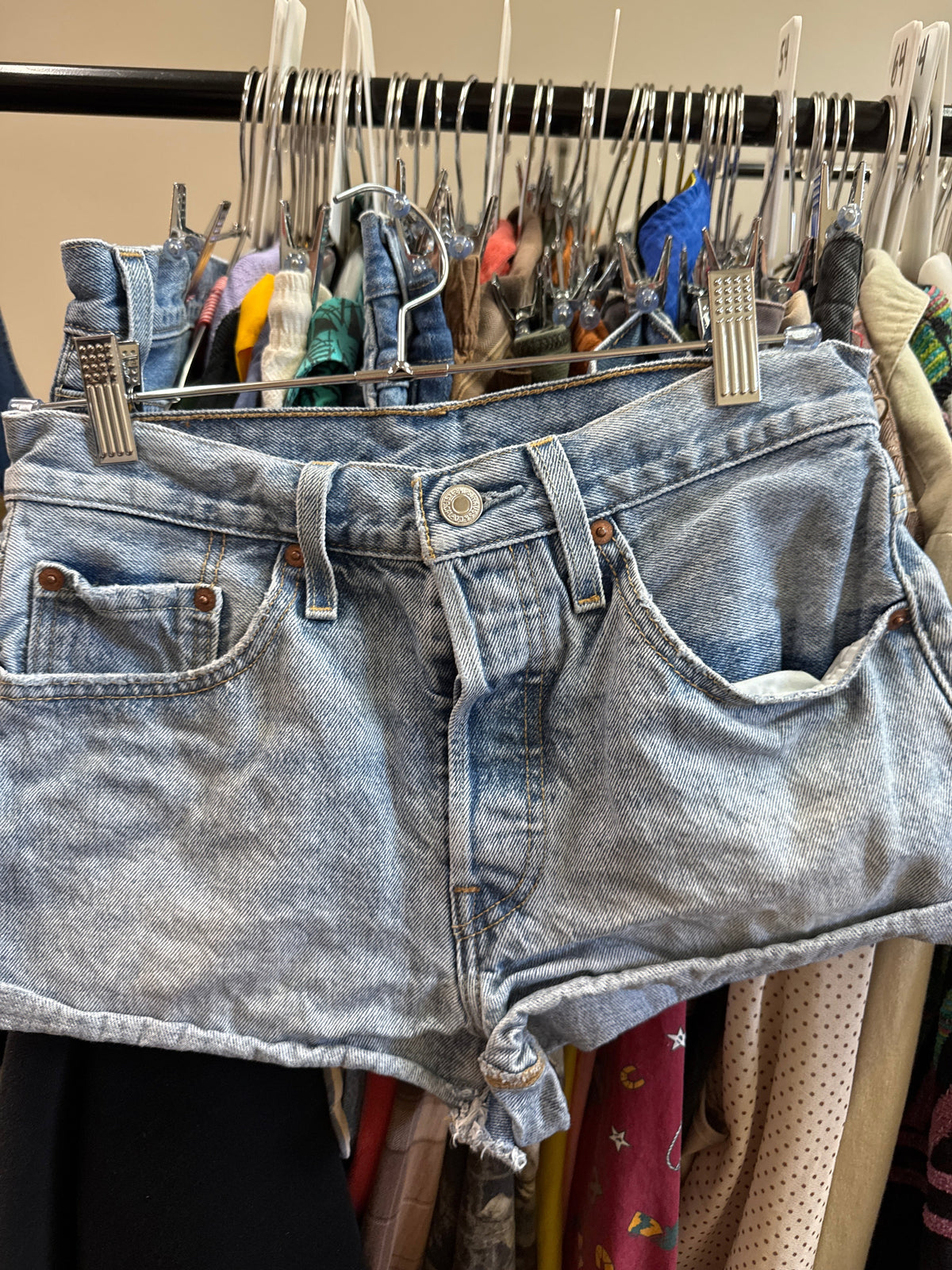 Vtg Levis 501 Denim Cutoffs