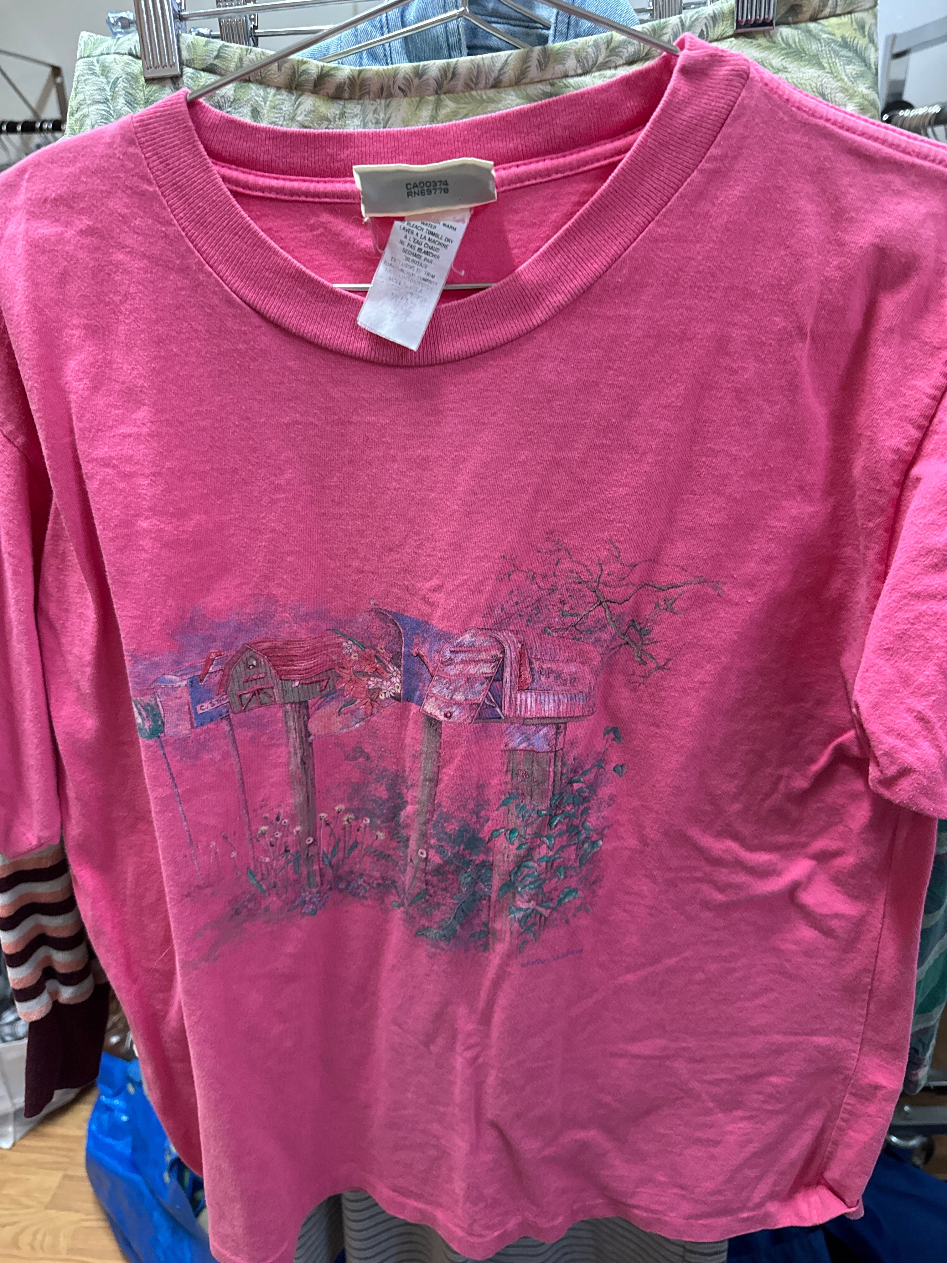 VTG USA Grannycore Mailbox SS T