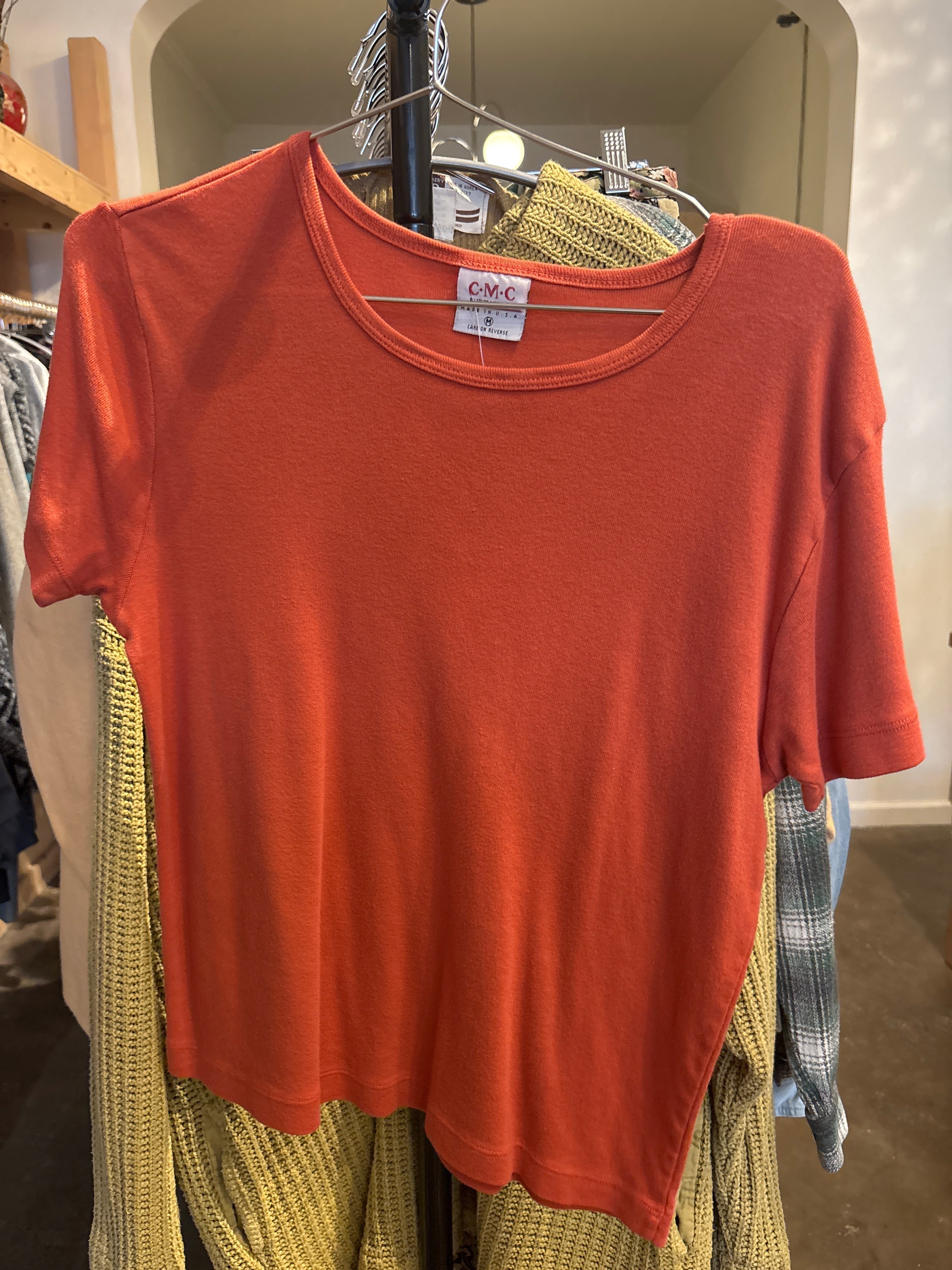 Vtg CMC brick tee