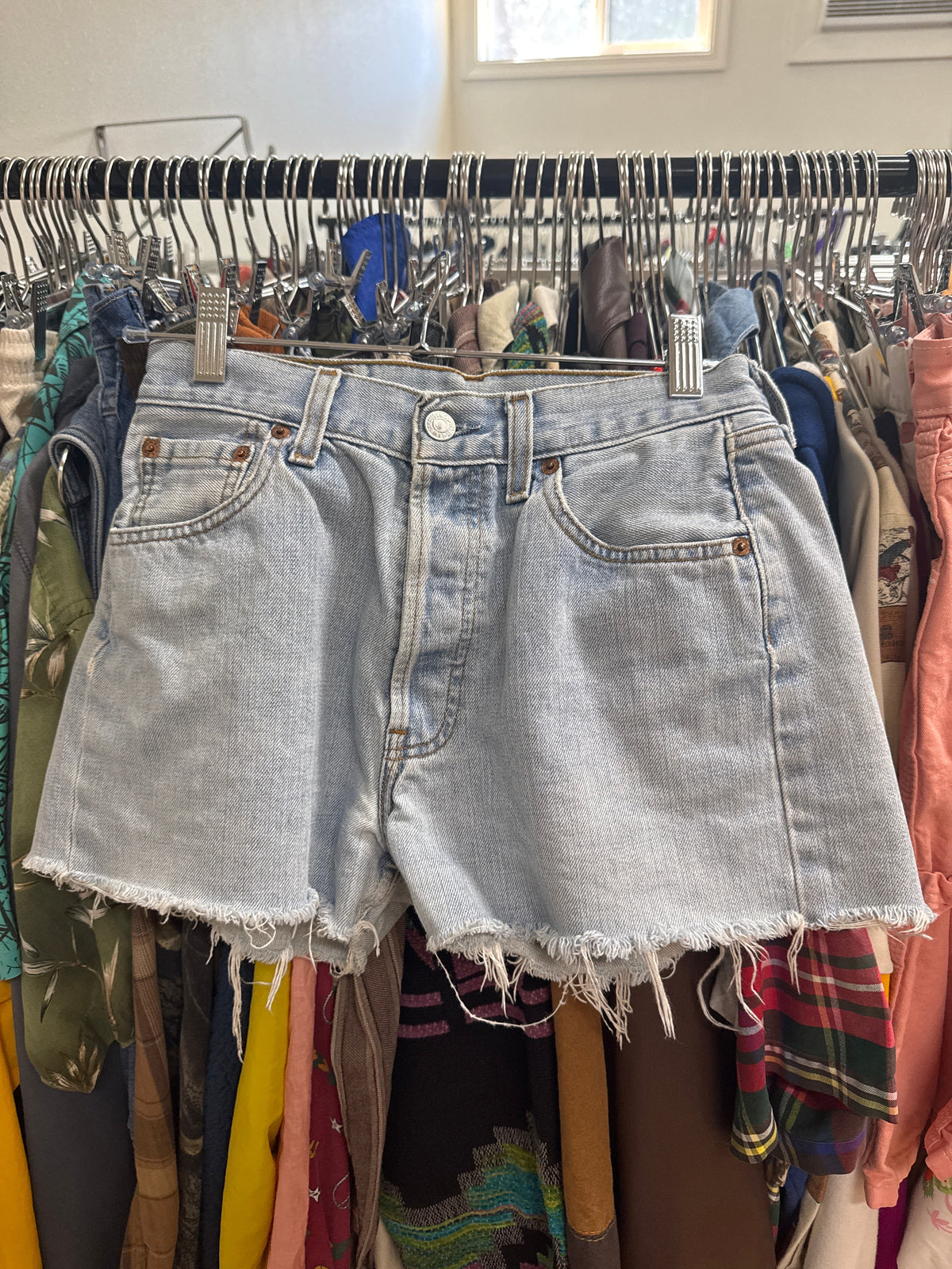 Y2K Levis Denim 501 Cutoffs W29