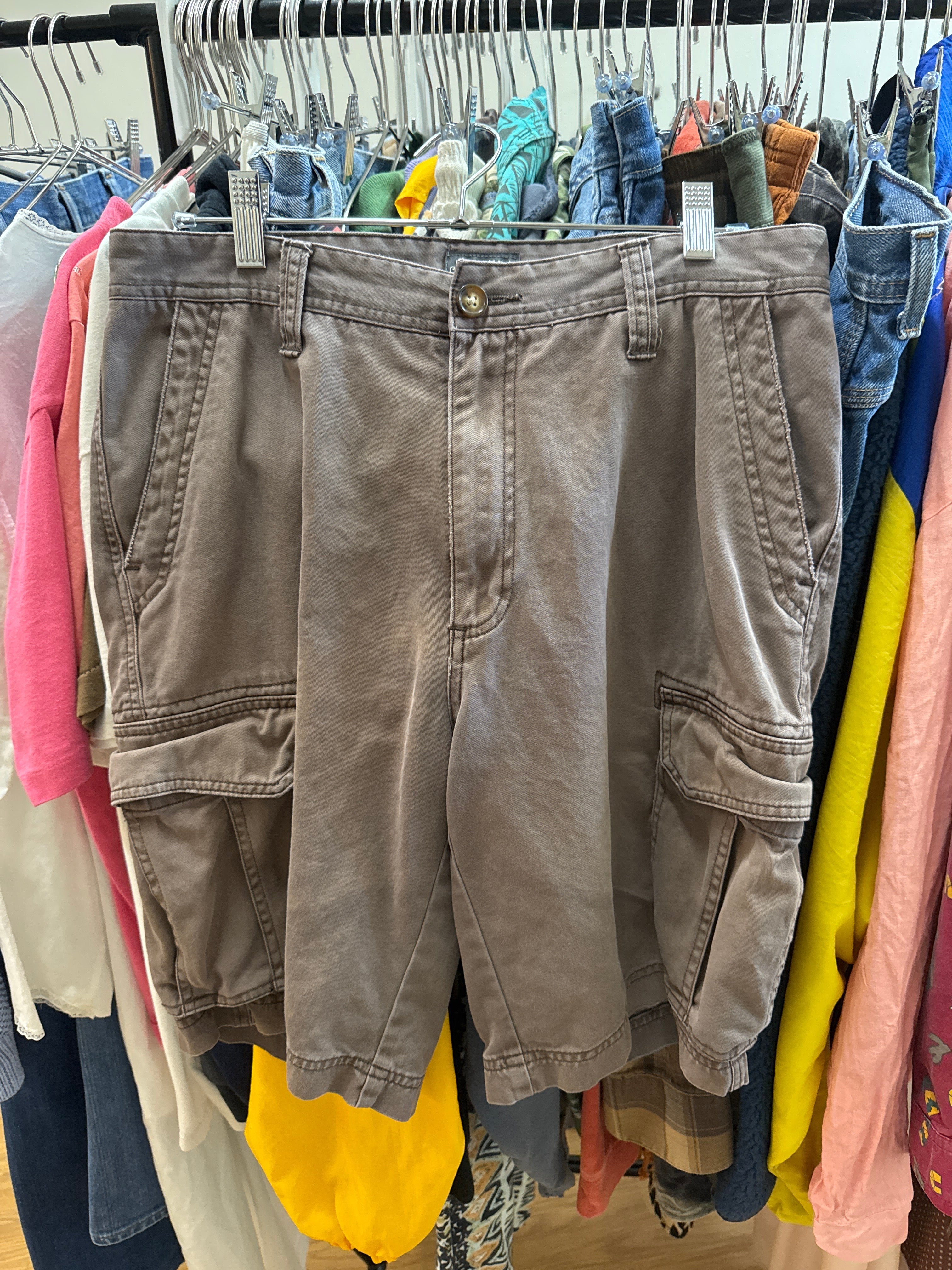 Y2K St Johns Cotton Cargo Shorts