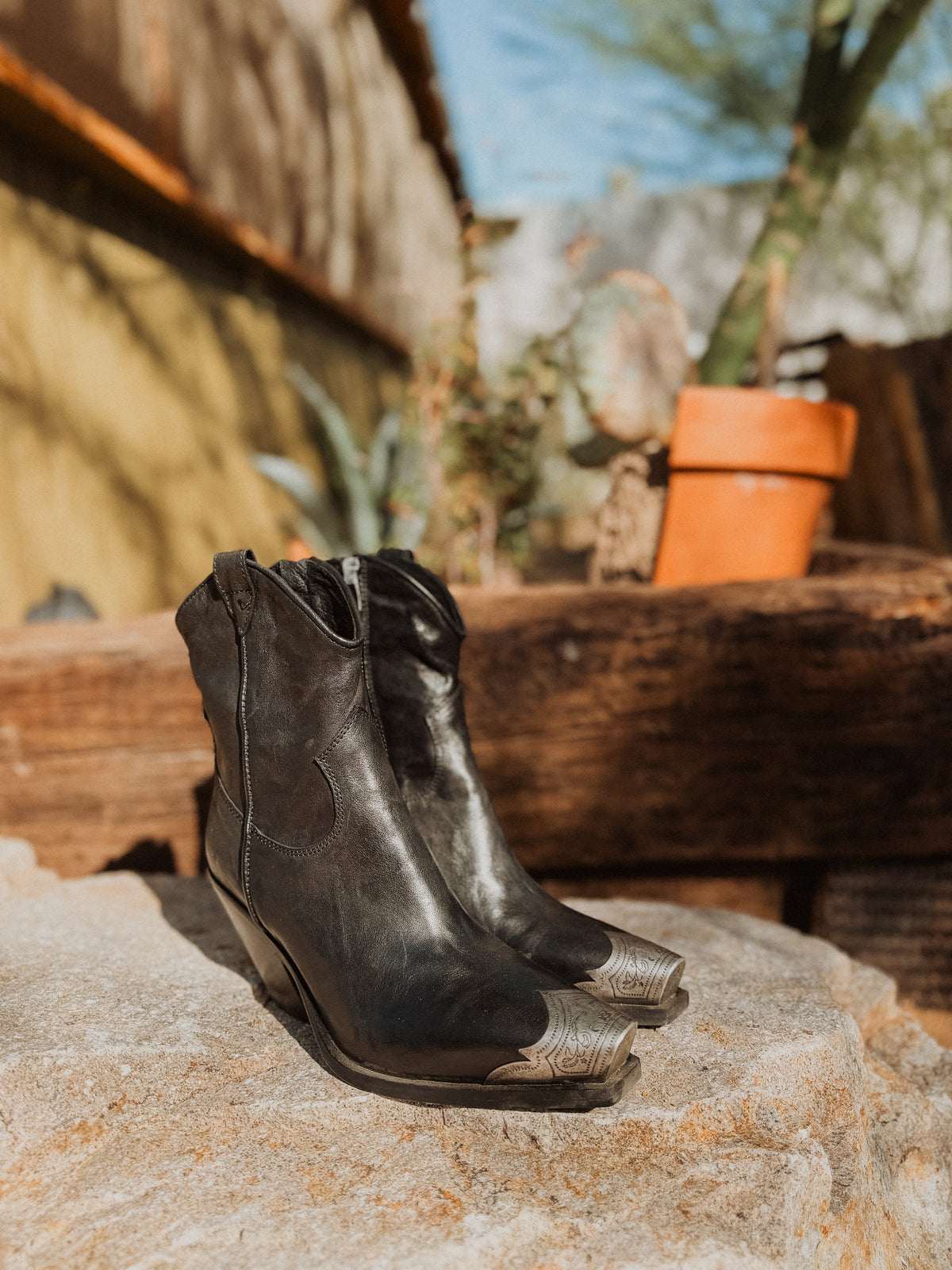 Free People Boots Brayden Western Boot | Black