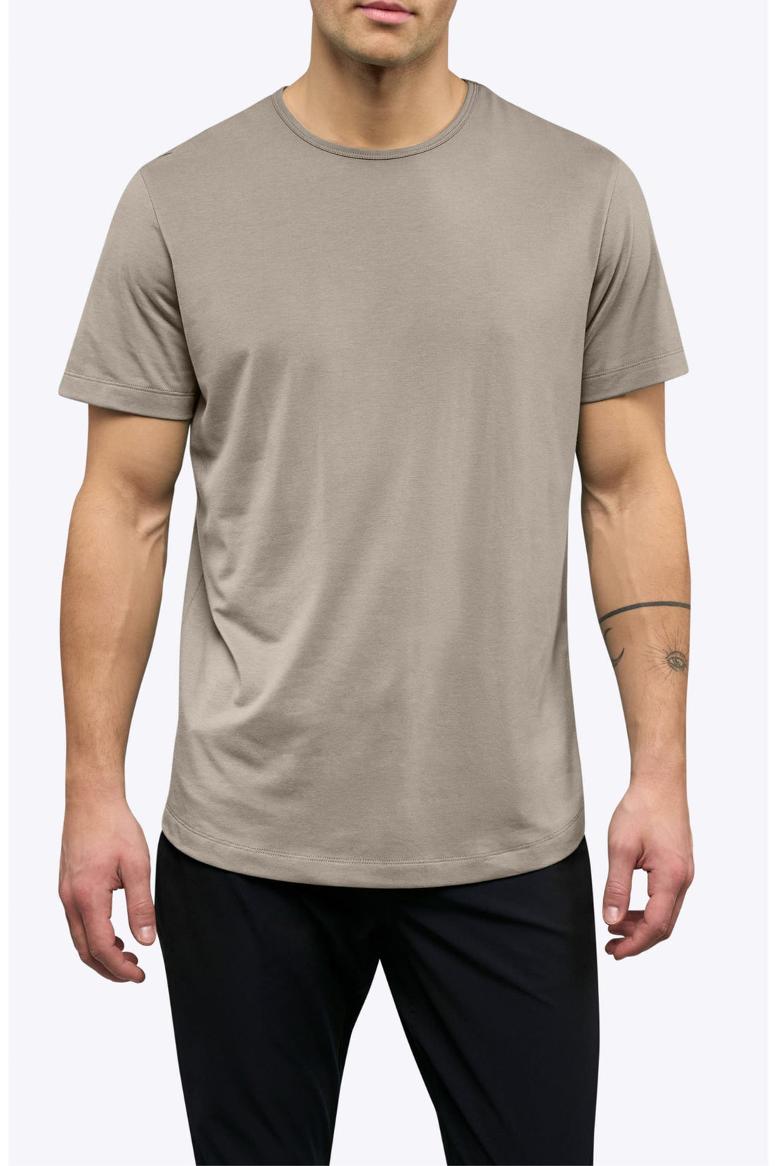 Curve-Hem Tee
