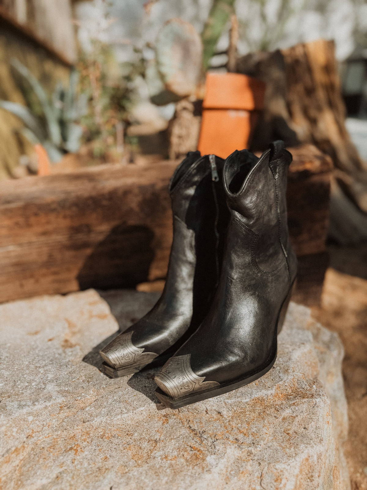 Free People Boots Brayden Western Boot | Black