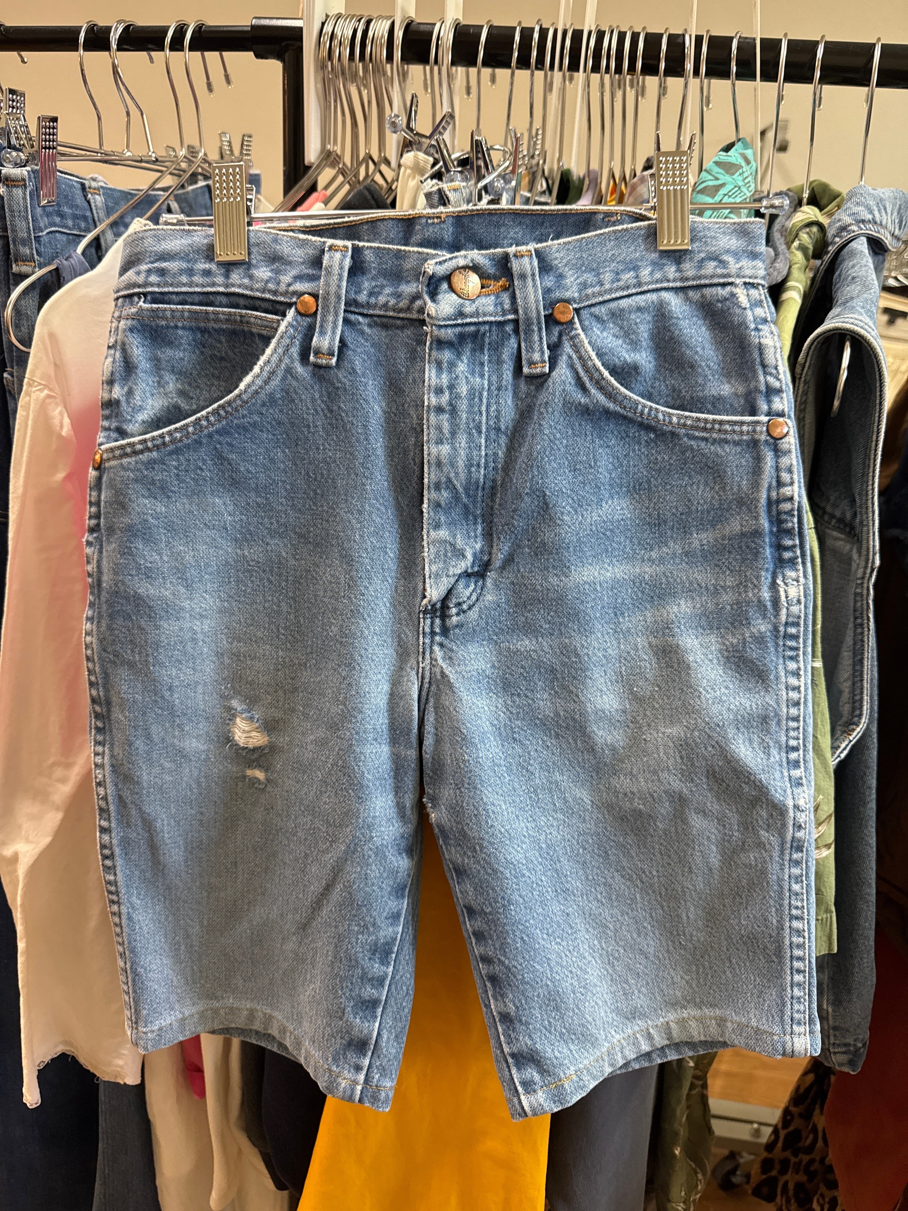 Vtg Wrangler Jorts W28