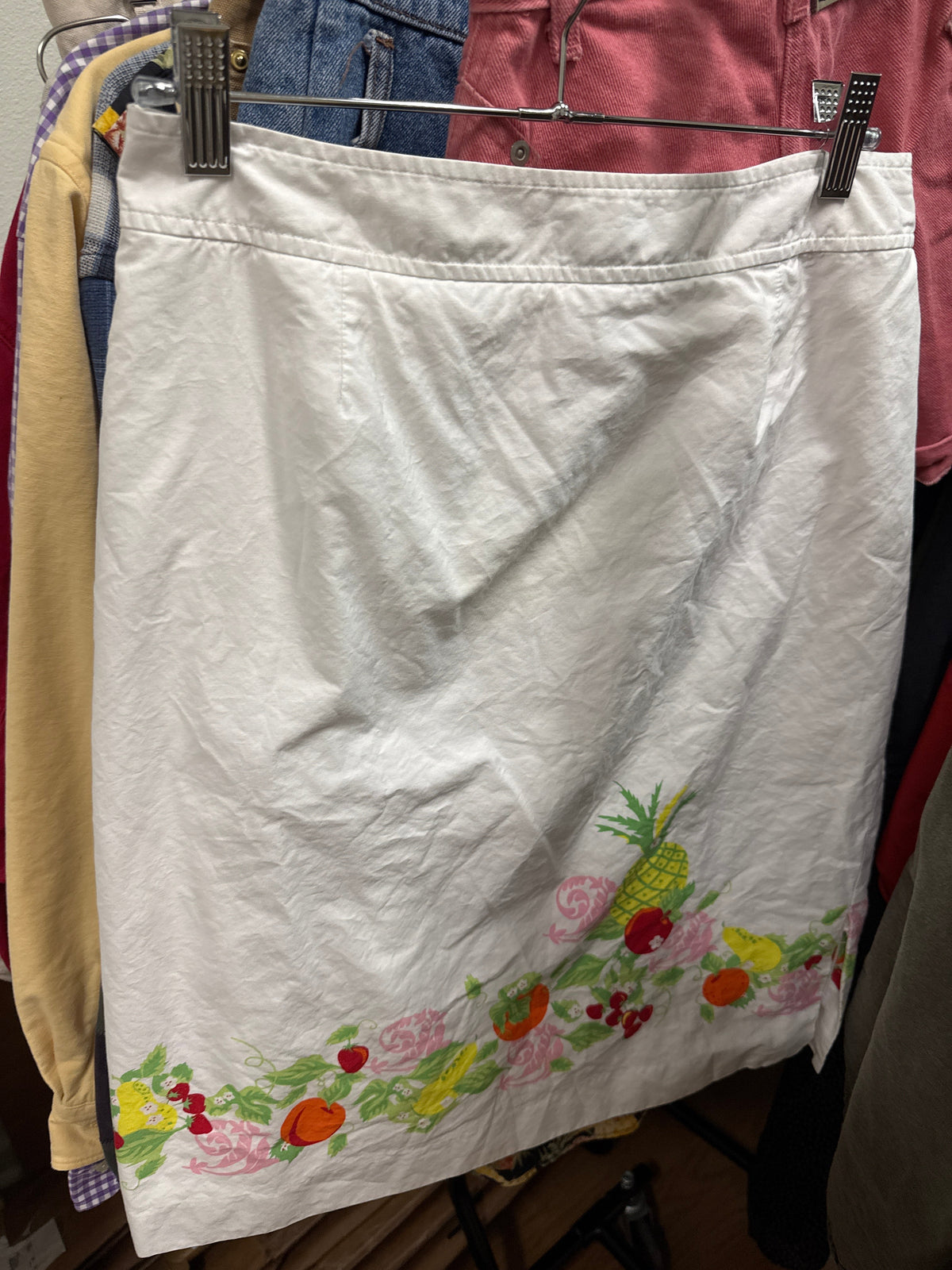 Vtg Patagonia Cotton Fruit Skirt