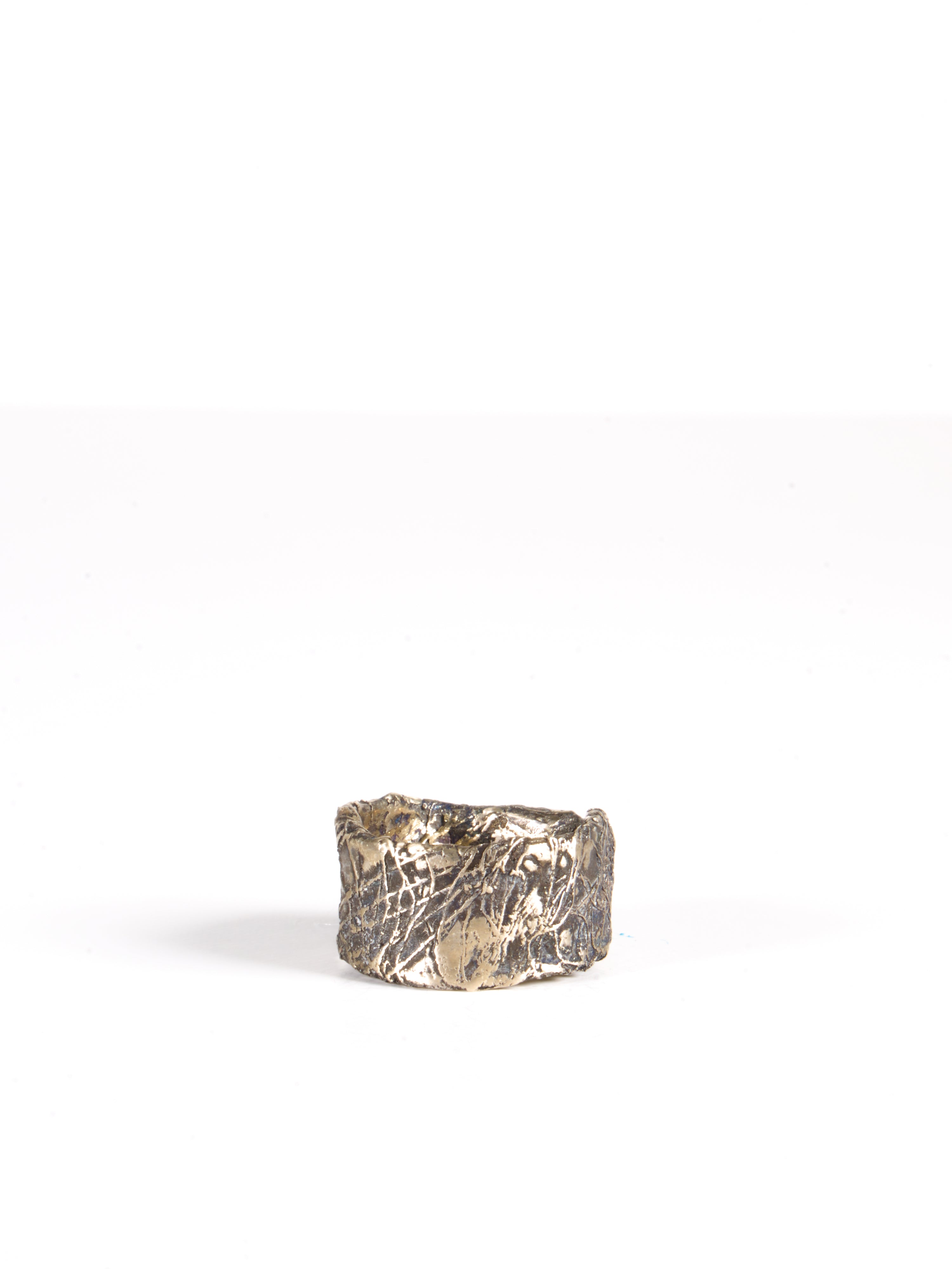 Brian Strazirker Textured Ring - Sterling Silver