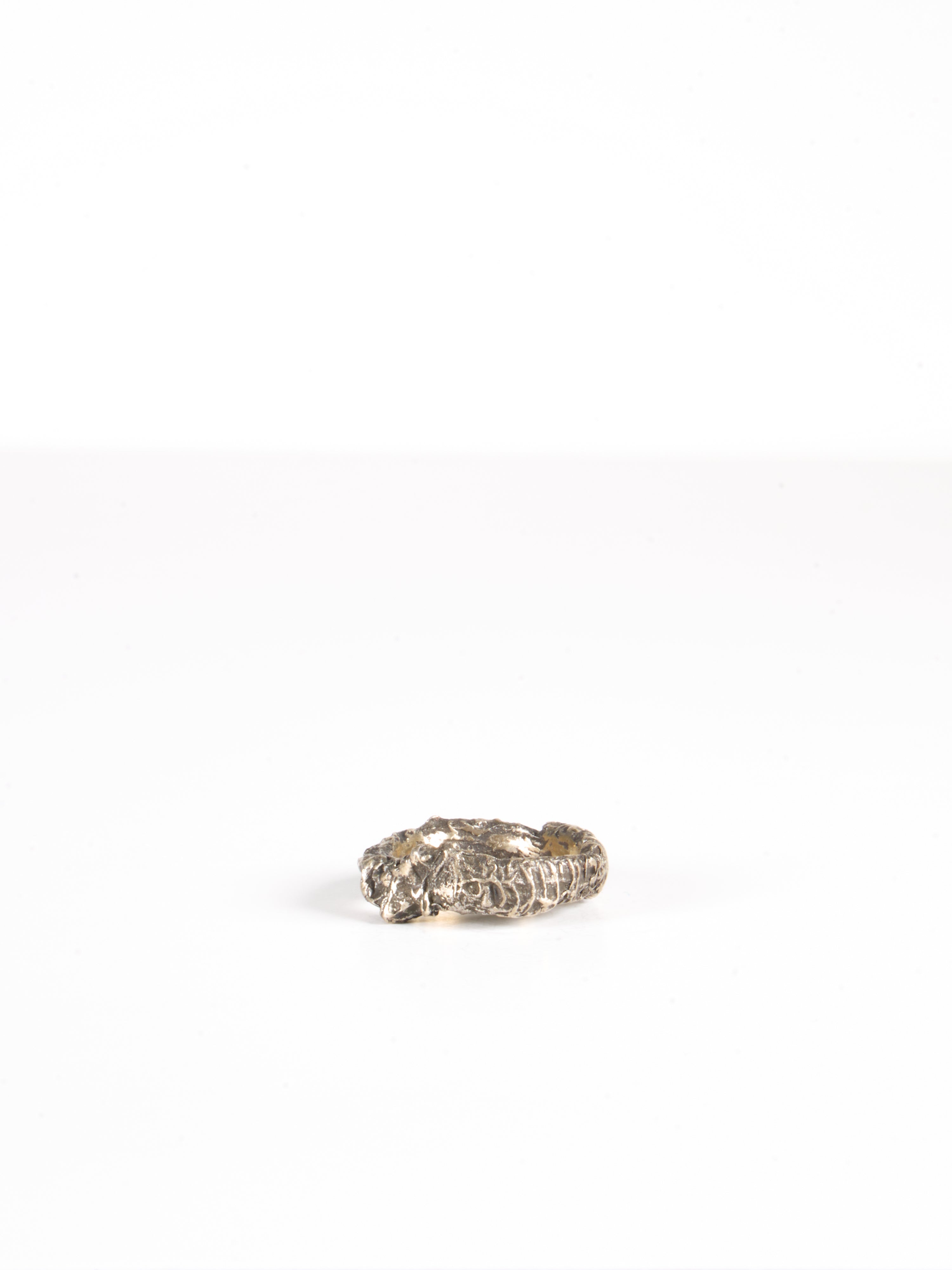 Brian Strazirker Textured Ring - Sterling Silver