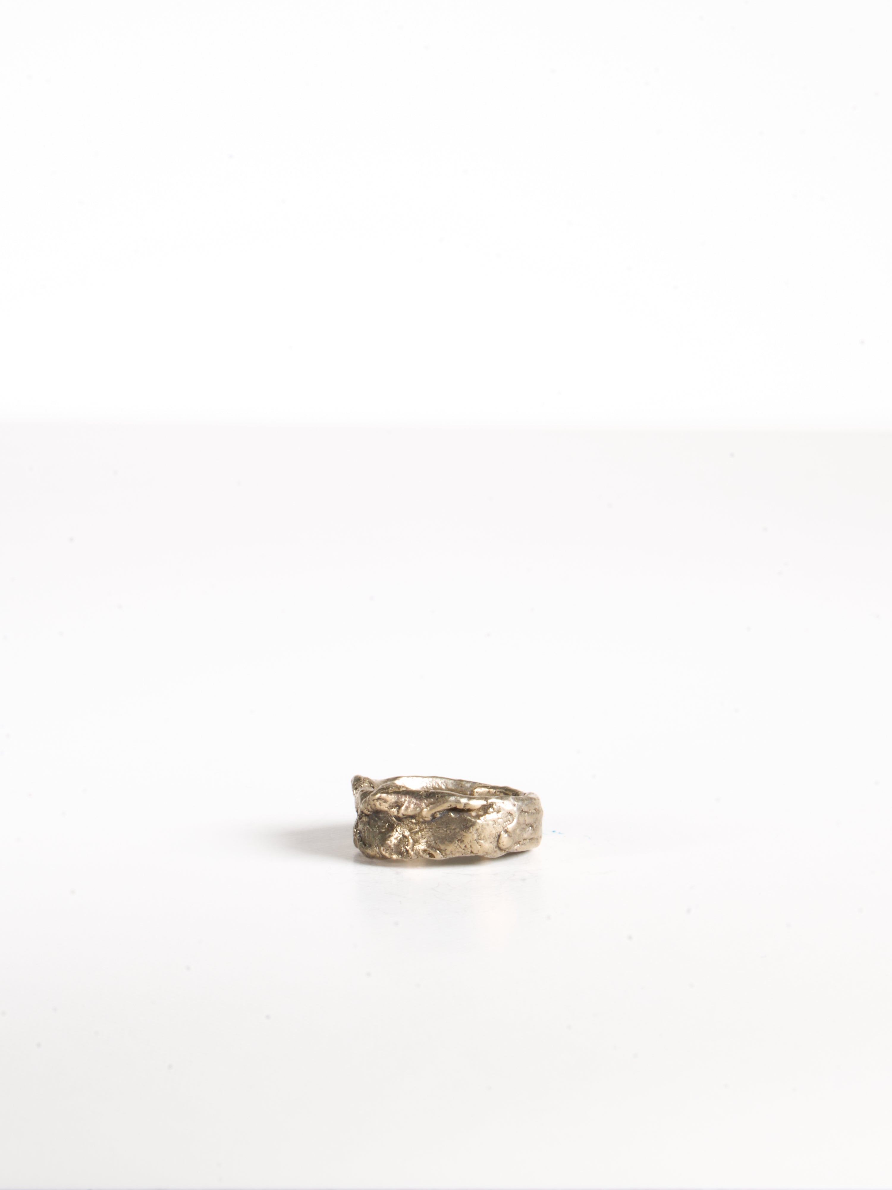 Brian Strazirker Textured Ring - Sterling Silver