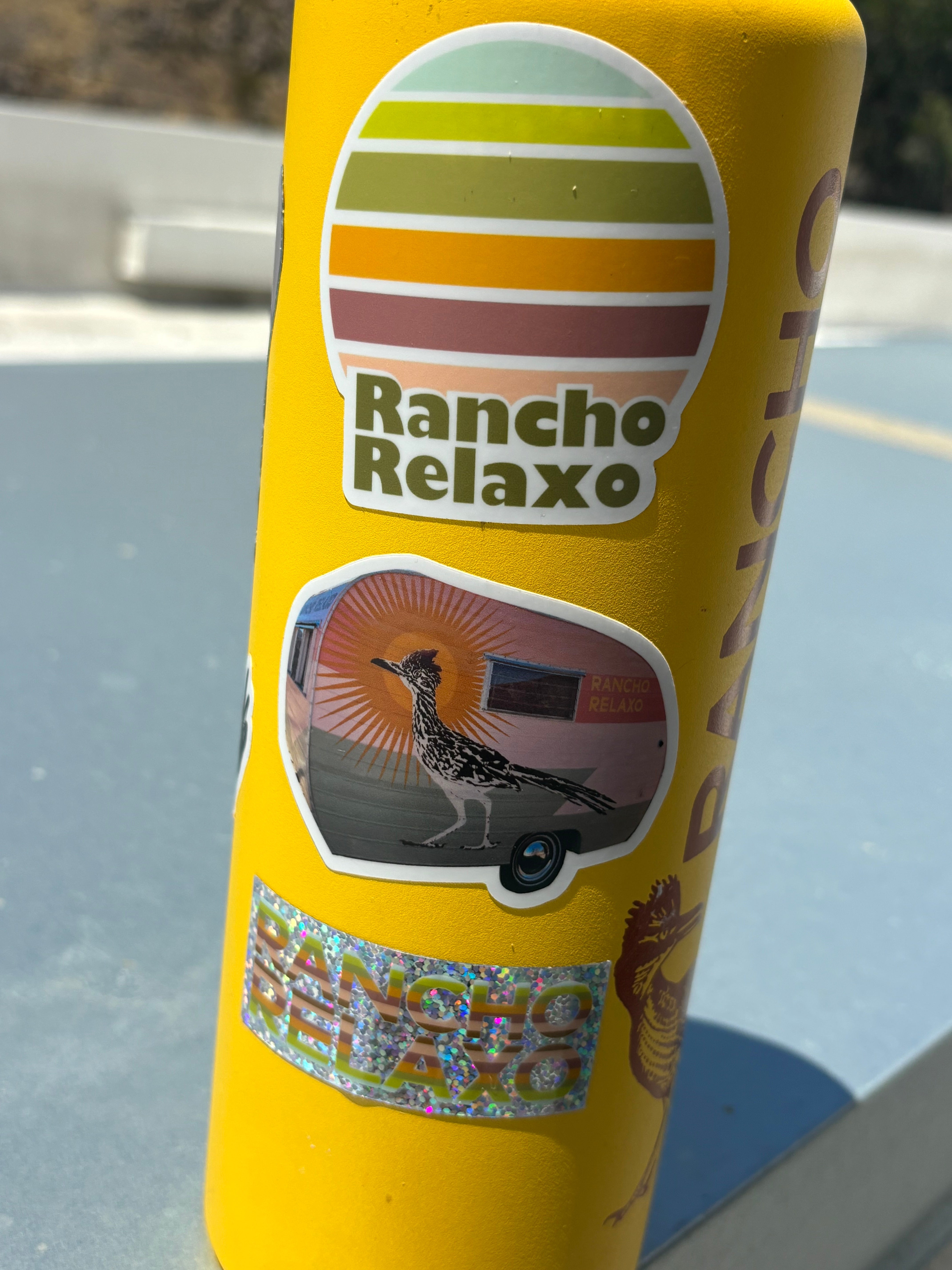 Sunny Sticker - Rancho Relaxo