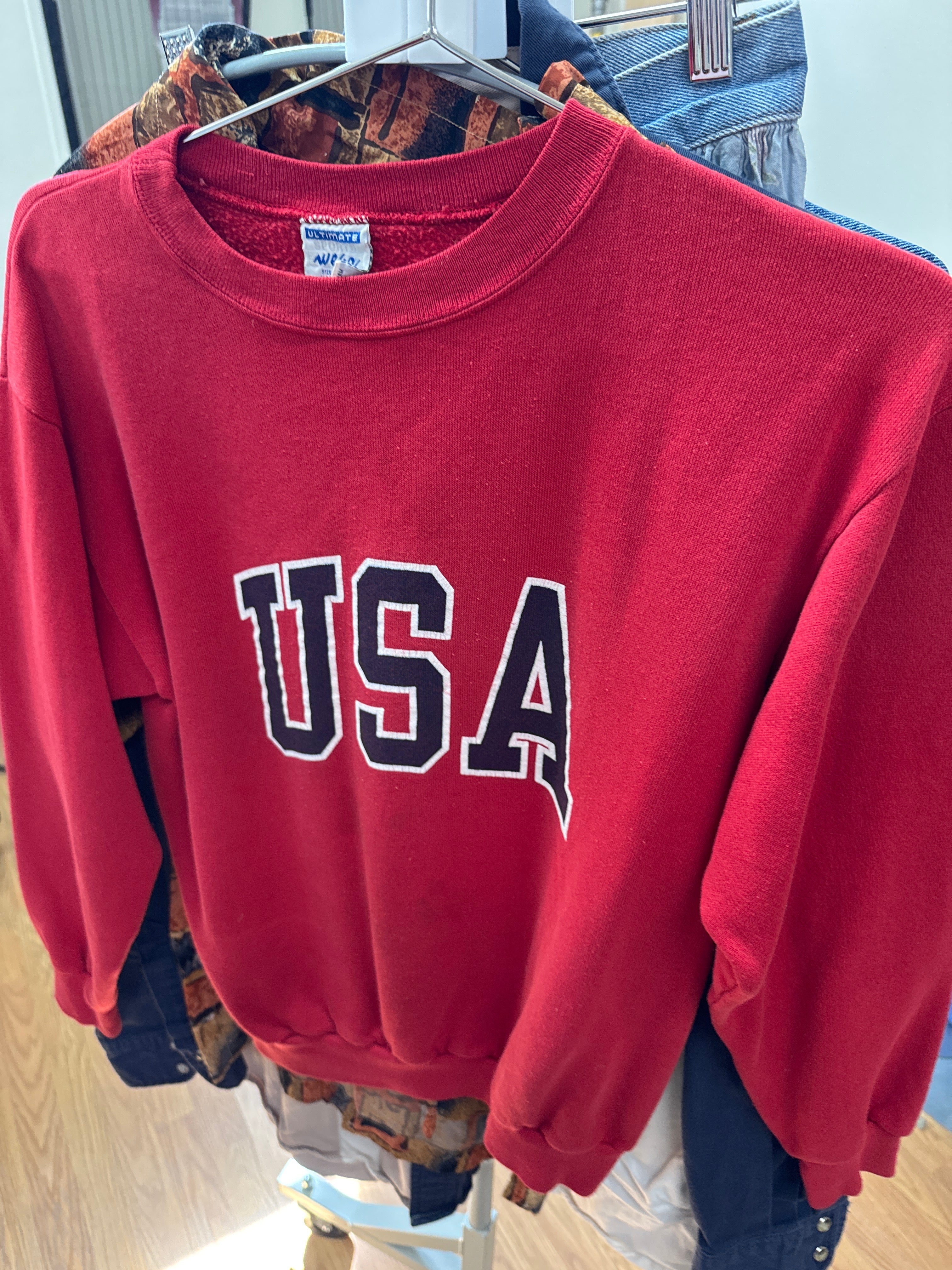 Vtg USA Crewneck