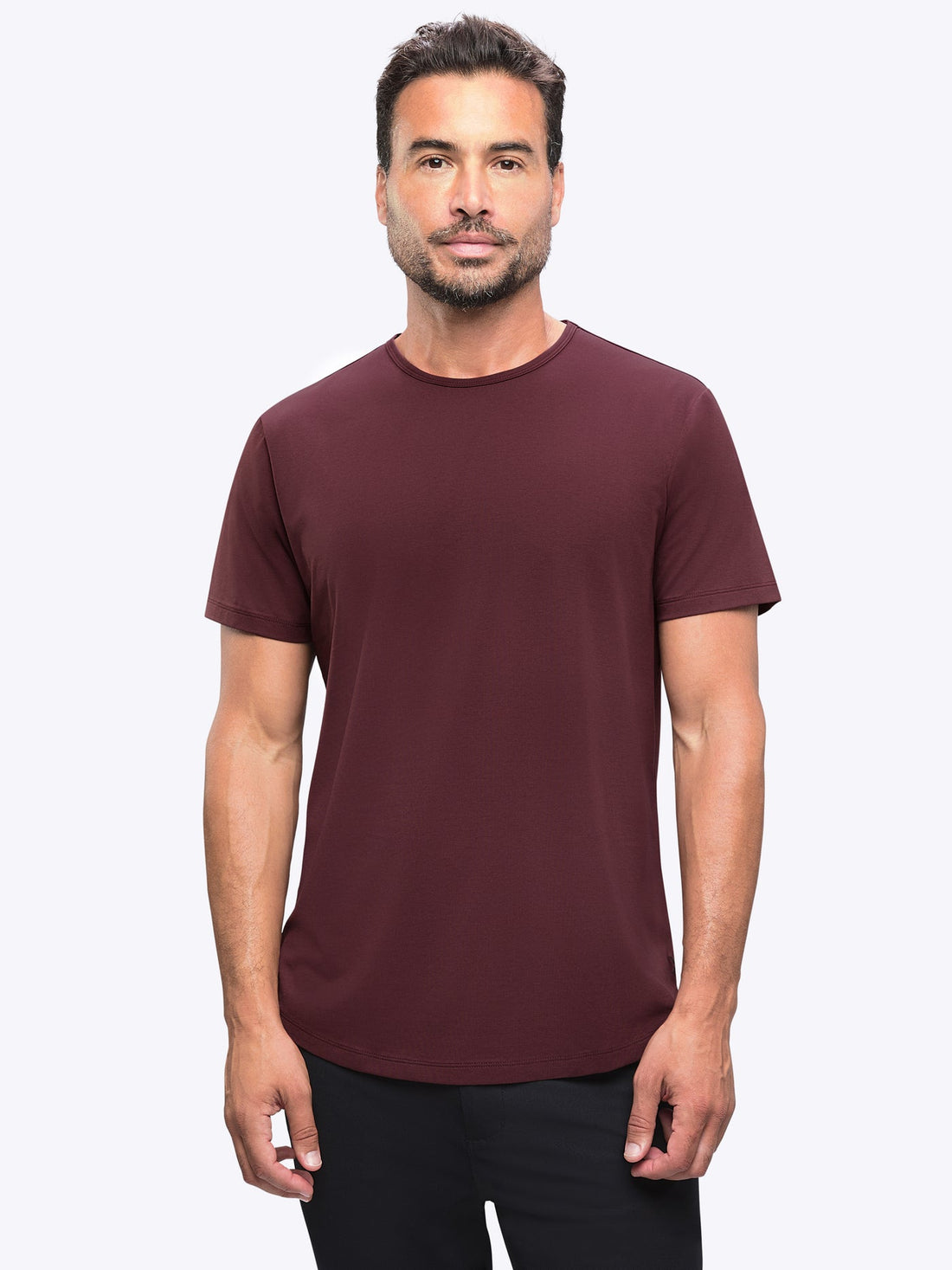 Curve-Hem Tee
