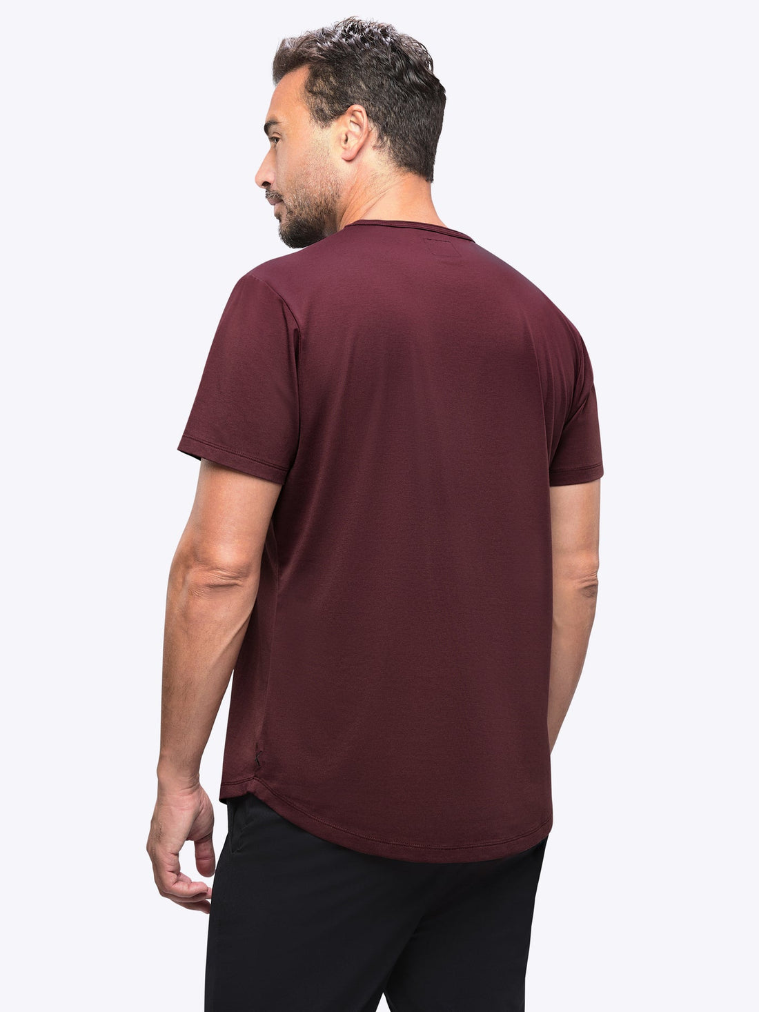 Curve-Hem Tee
