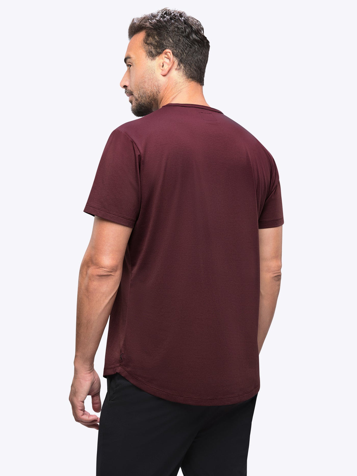 Curve-Hem Tee