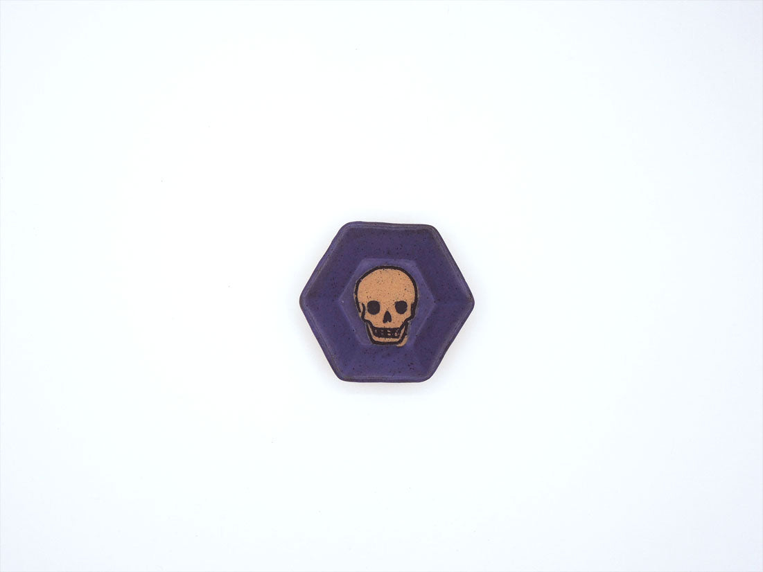 Skull Plate Hexagon Mini