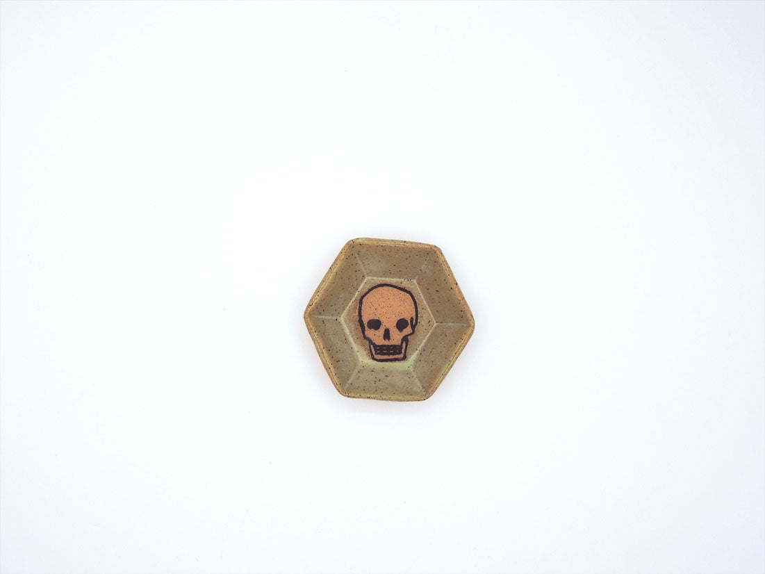 Skull Plate Hexagon Mini