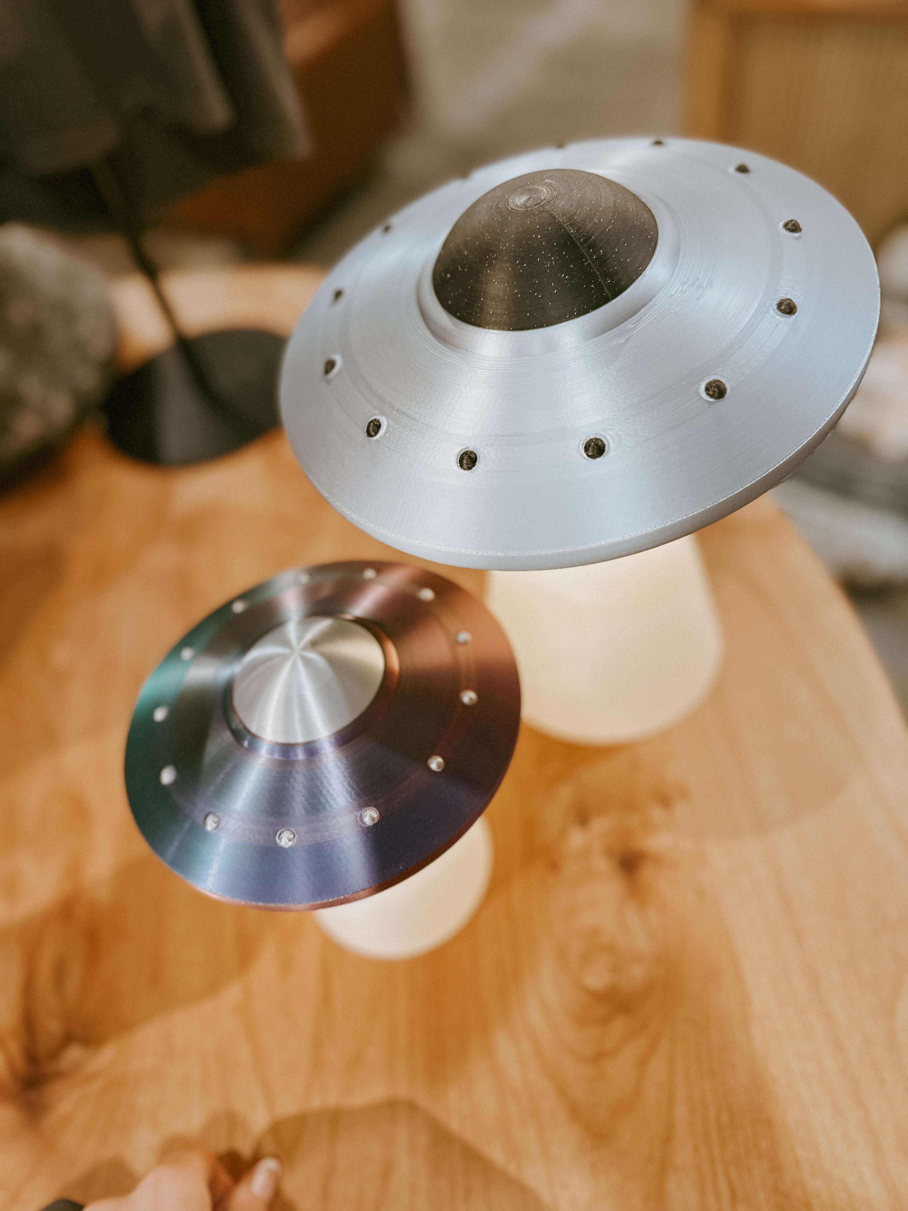 UFO Beam Me Up Lamp