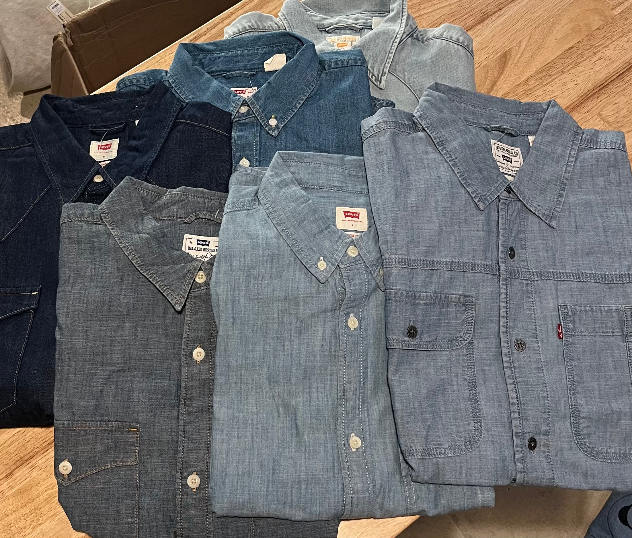 Levi's | Assorted Mens Denim Shirts