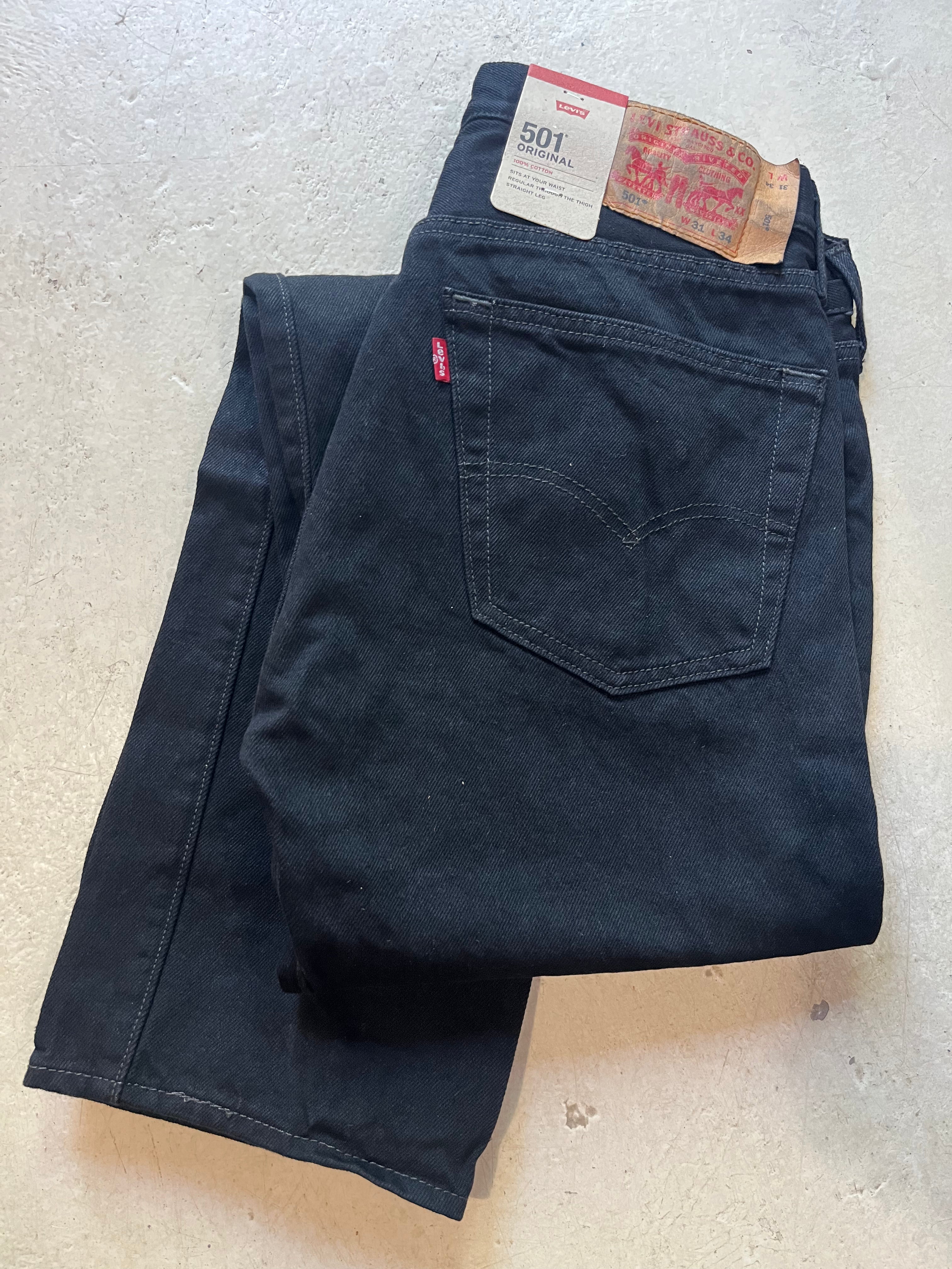 Levi's | Mens Original 501 Jeans| Black